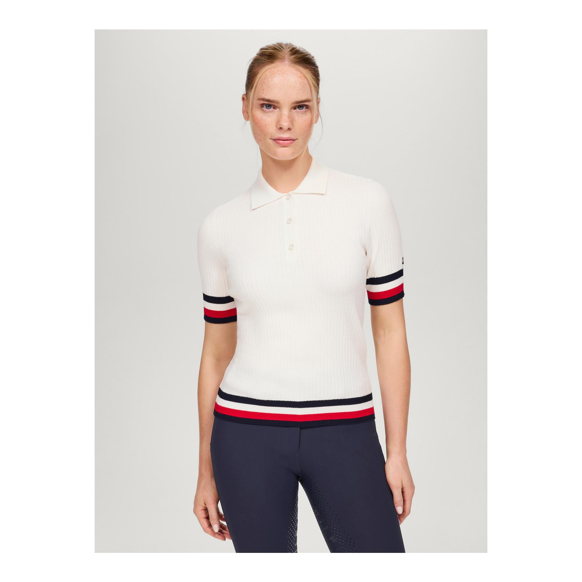 Tommy Hilfiger Equestrian Pullover Polo Lenox Damen