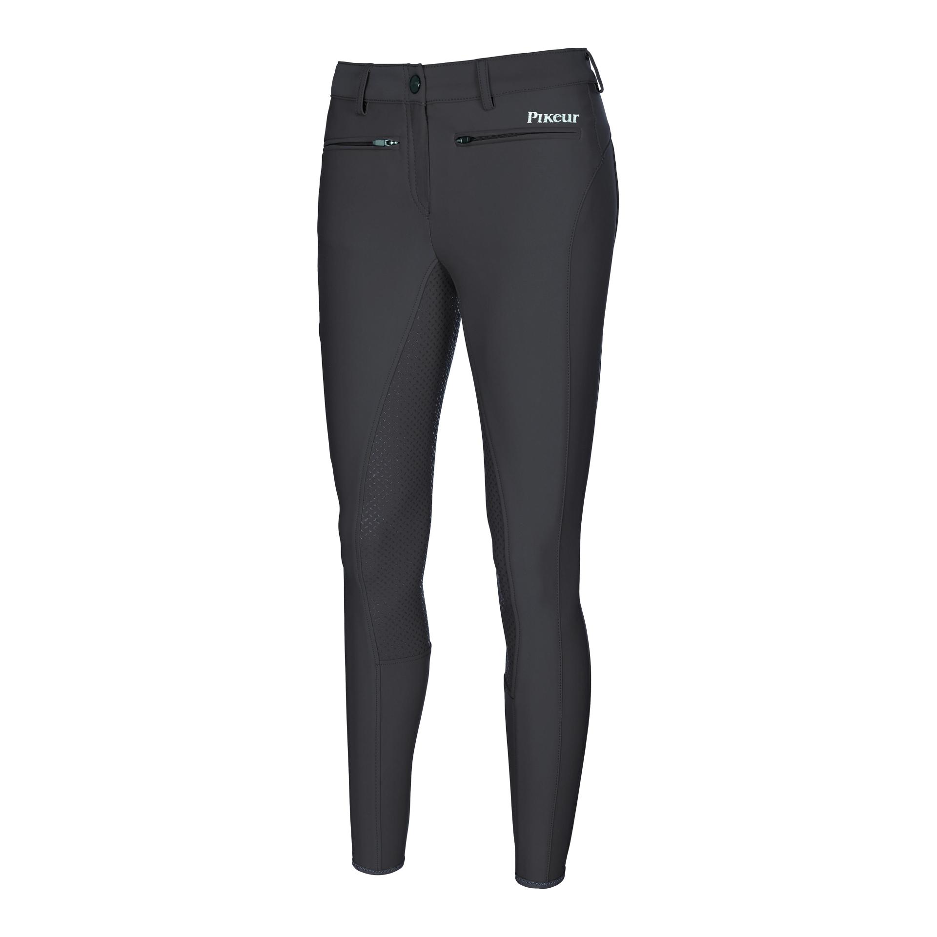 Pikeur Reithose Tessa Grip Vollbesatz Damen - dark shadow