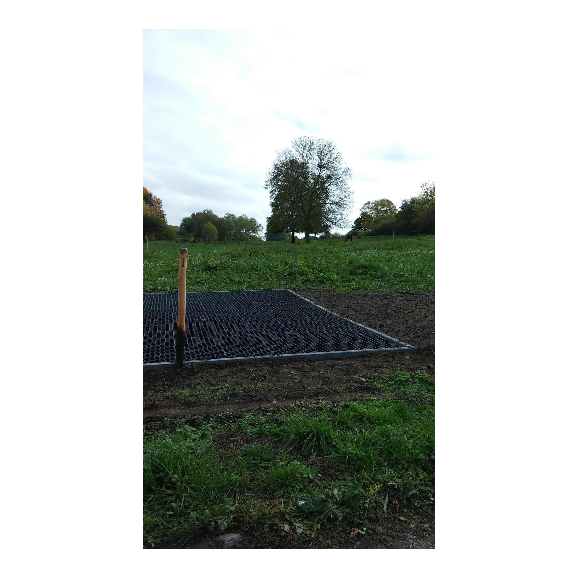 Hauptner Plaque de paddock - noire