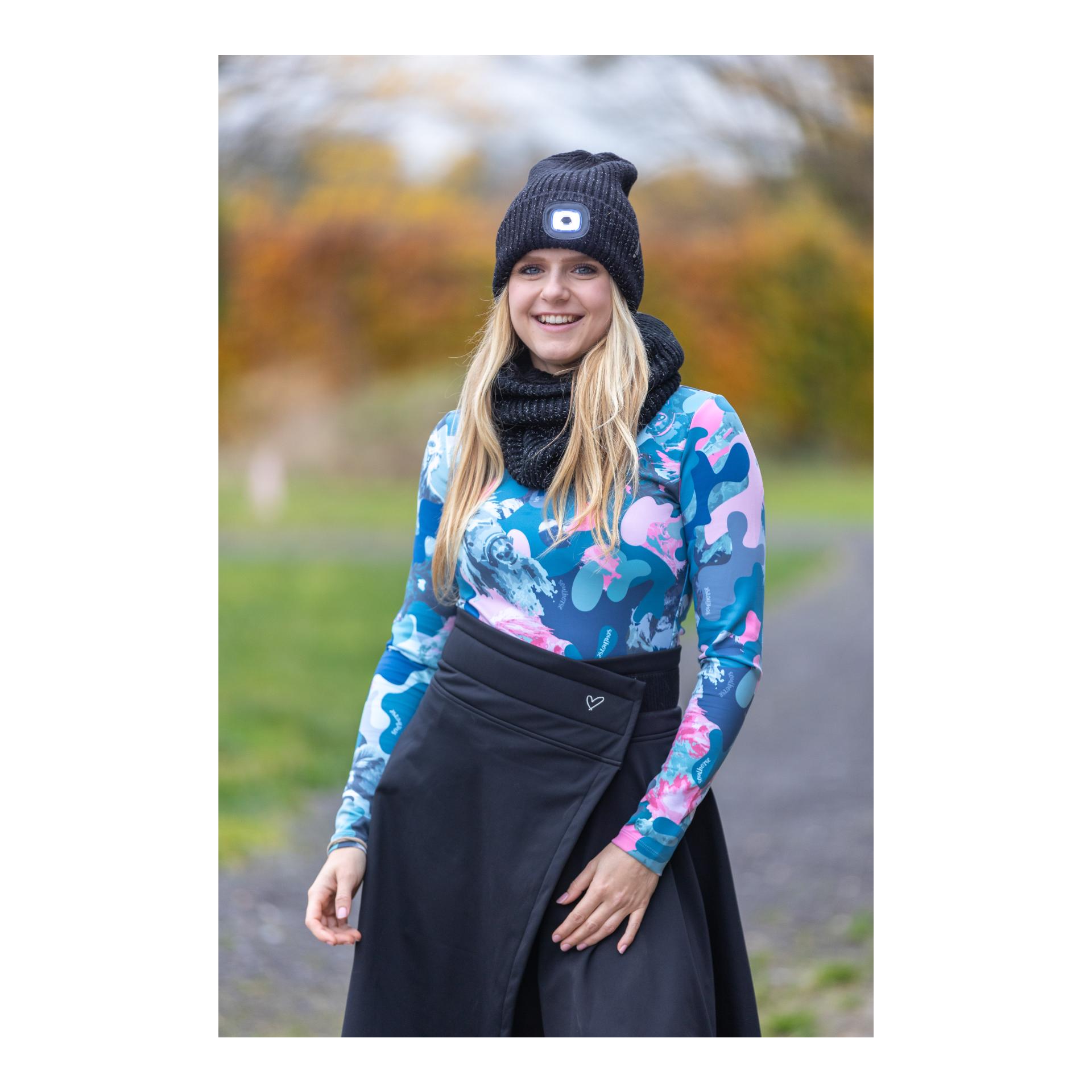 Soulhorse XL Beanie “Reflex & Light” mit LED