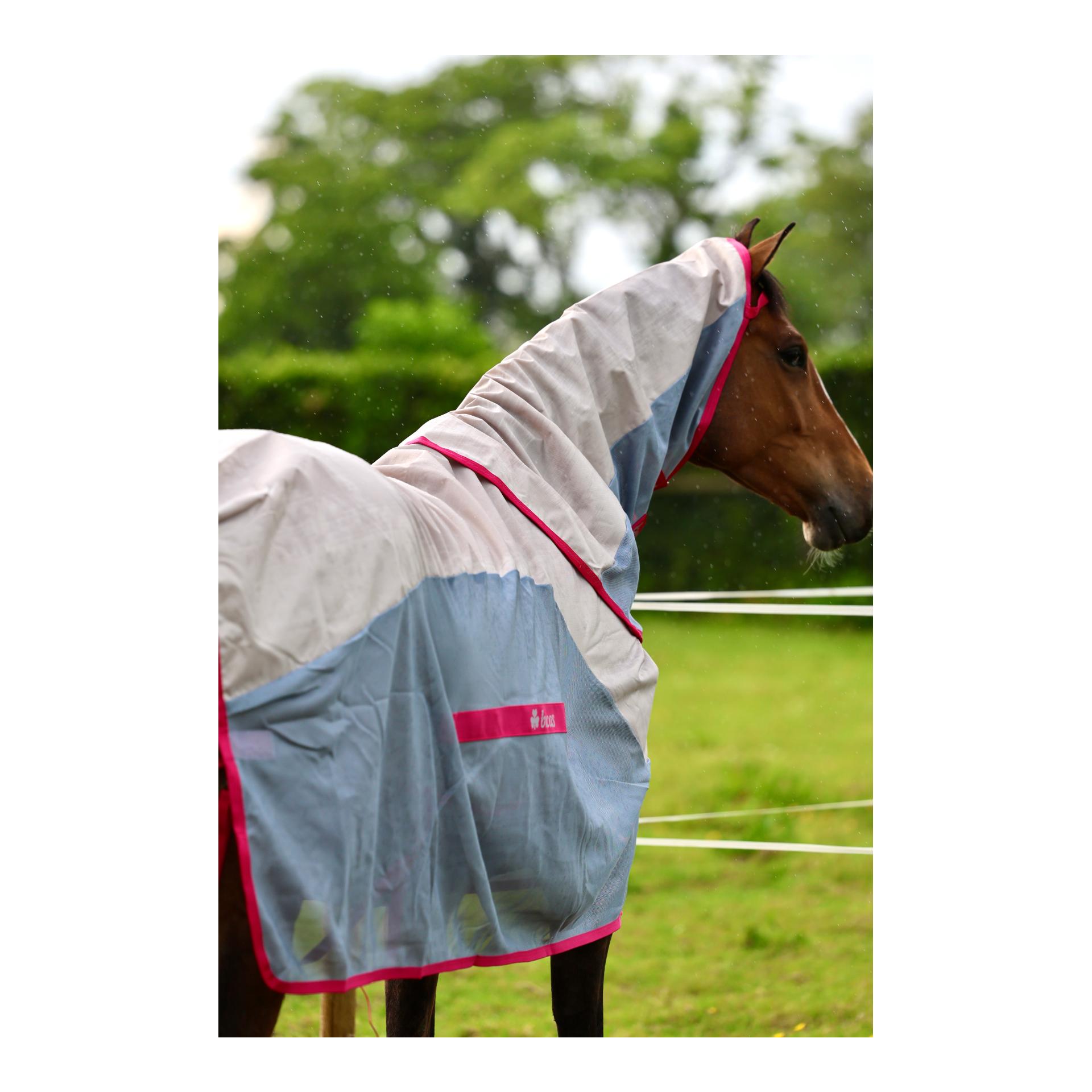 Bucas Regen- und Fliegendecke Buzz-off Rain & Neck