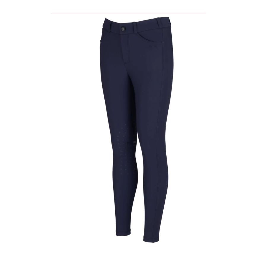 Reithose Brooklyn Kniegrip Kinder - marine