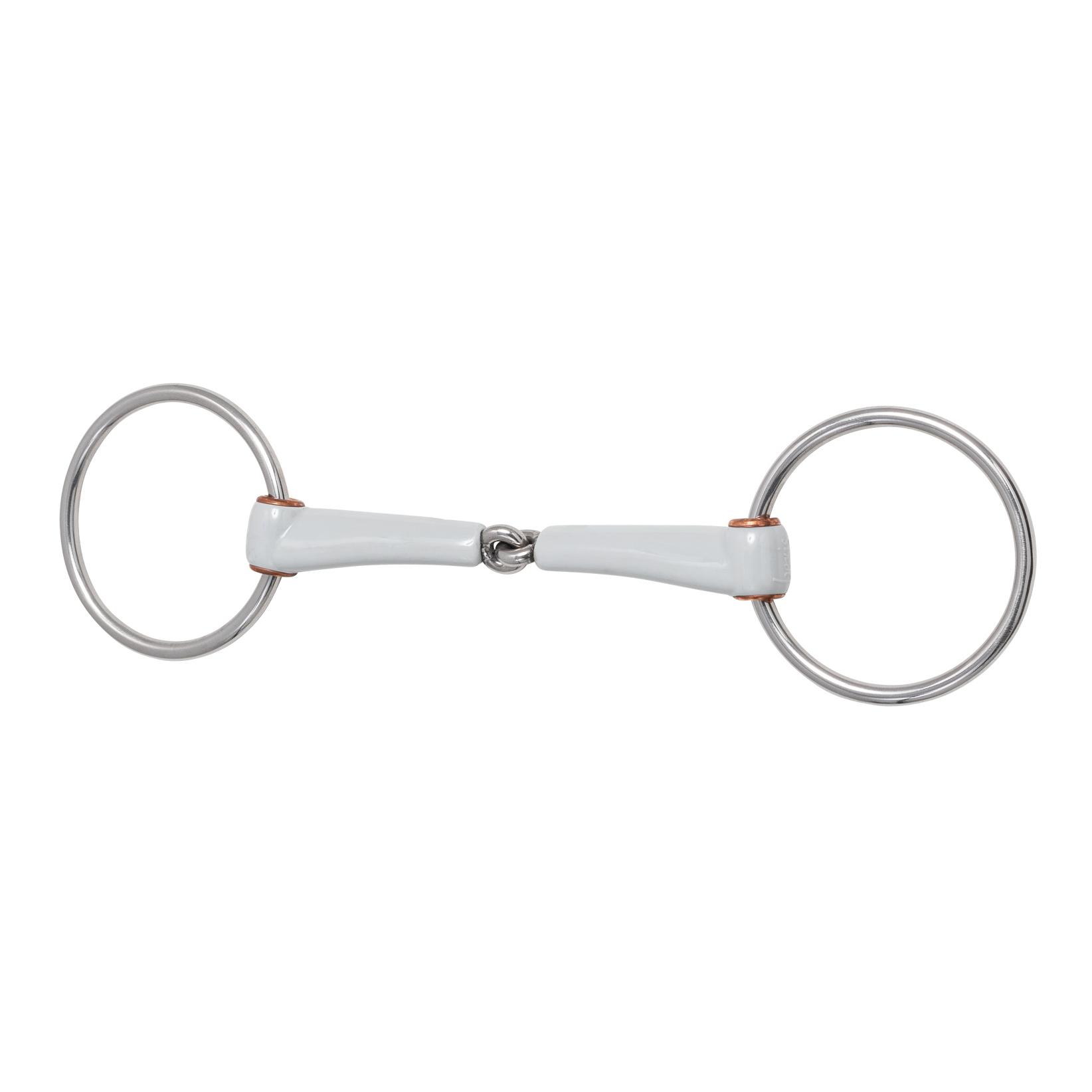 Beris Gebisse Wassertrense, einfach gebrochen, Ring 7,5cm