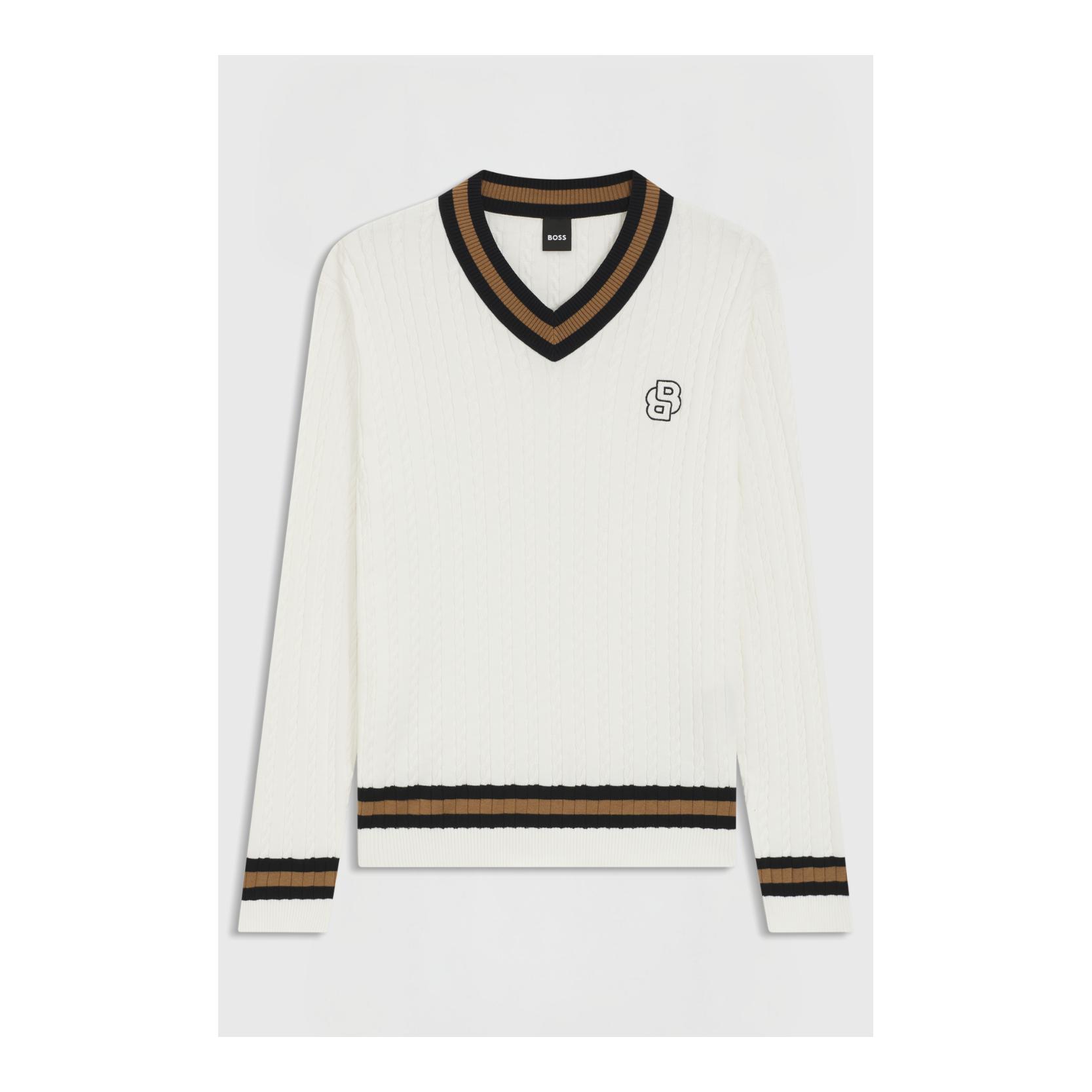 BOSS Equestrian Strickpullover Jan  Cable Herren