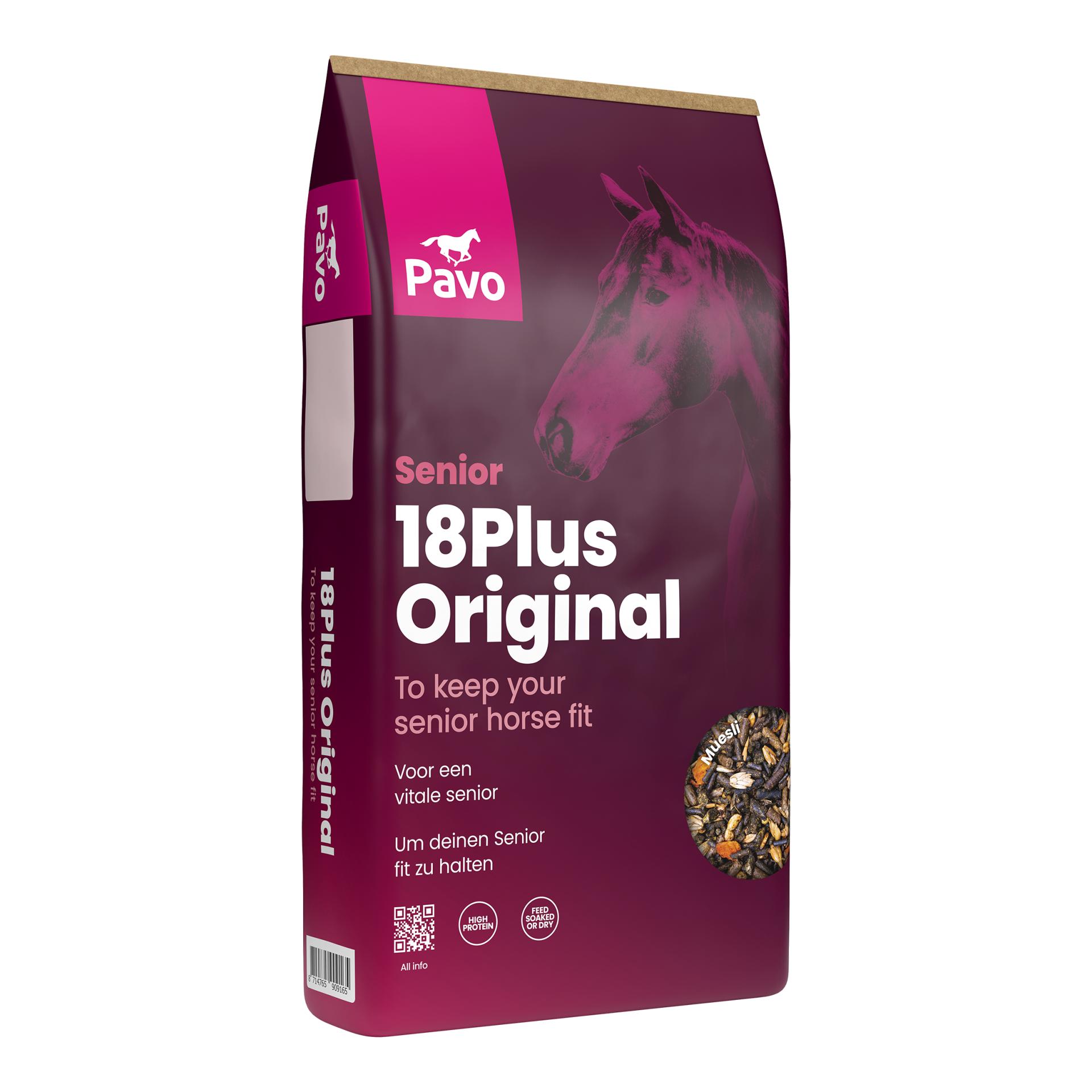 Pavo Pferdefutter 18 plus