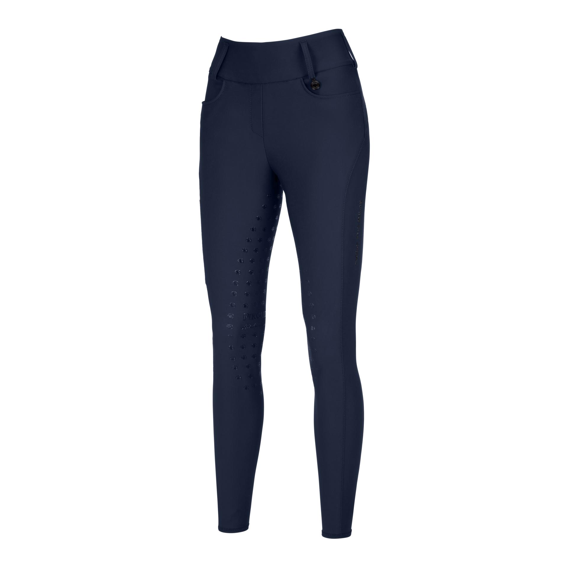 Pikeur Reitleggings Midwaist Vollbesatz Damen Nightblue