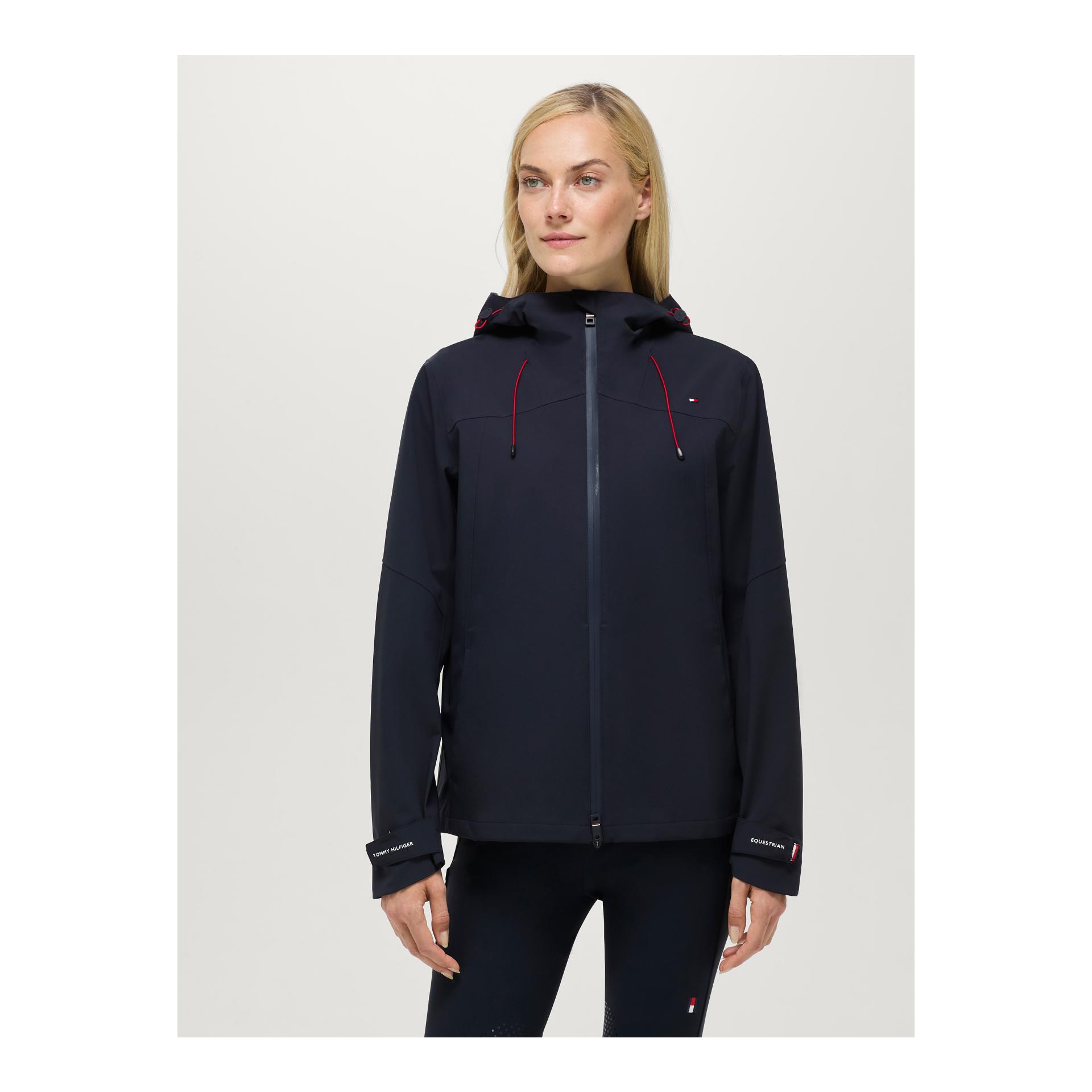 Tommy Hilfiger Equestrian Veste de pluie Upland compatible avec un airbag pour femme