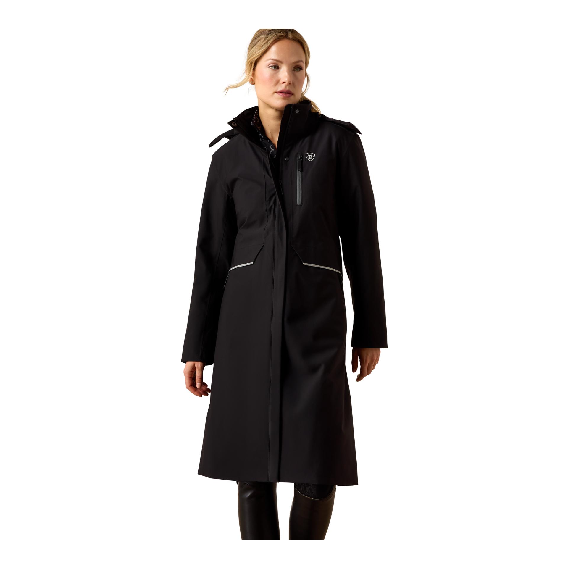 Ariat Manteau d'équitation imperméable femme Long Rider H2O