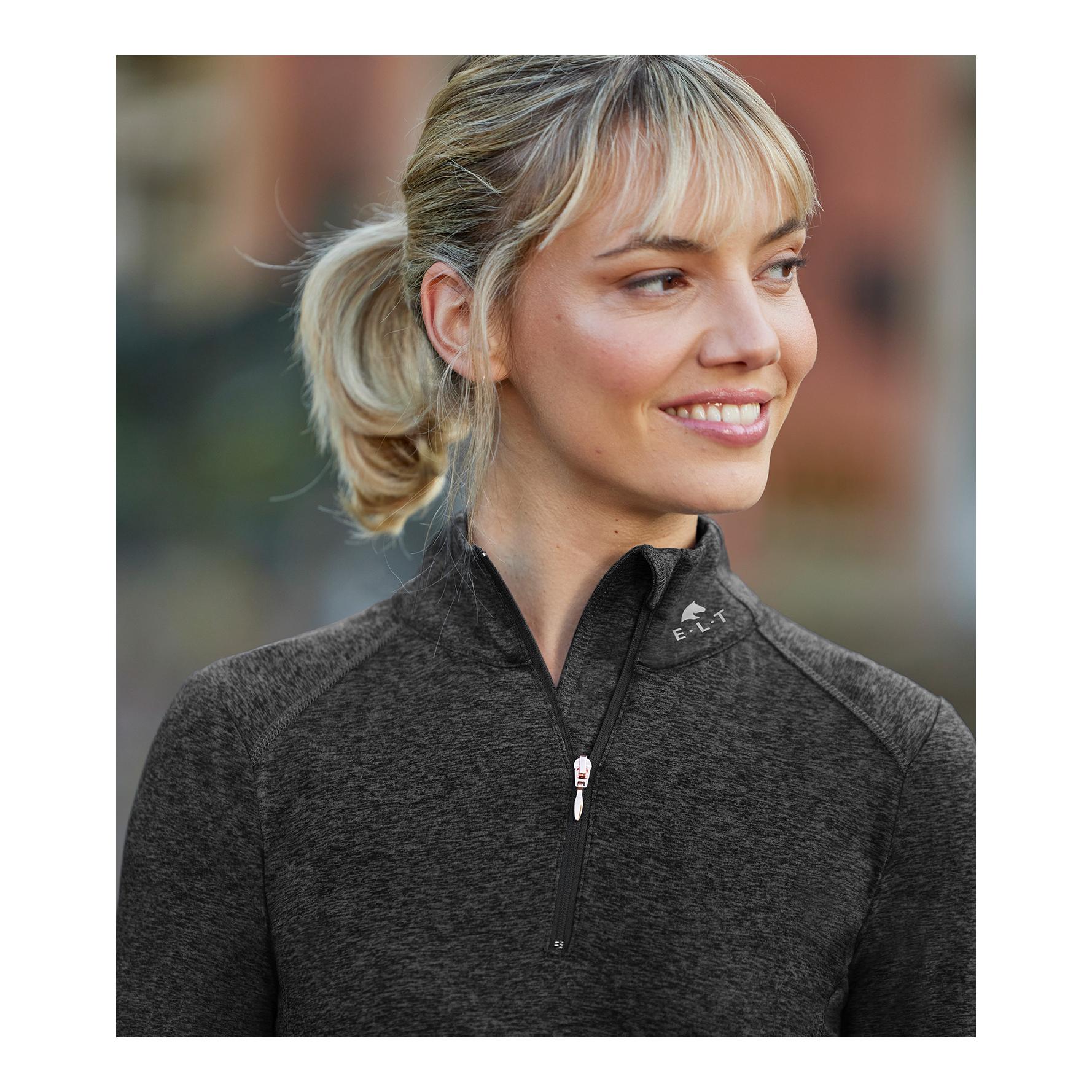 Elt T-shirt fonctionnel à fermeture éclair Milano pour femme