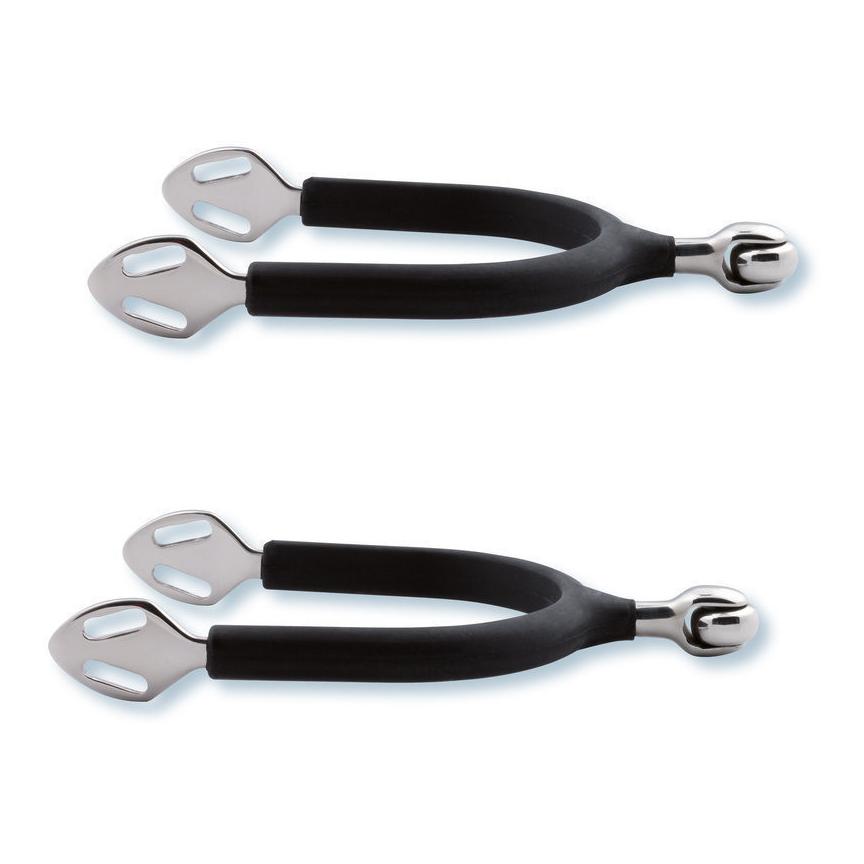 Stübben Sporen SEQ Soft Touch gummiert - 35 mm