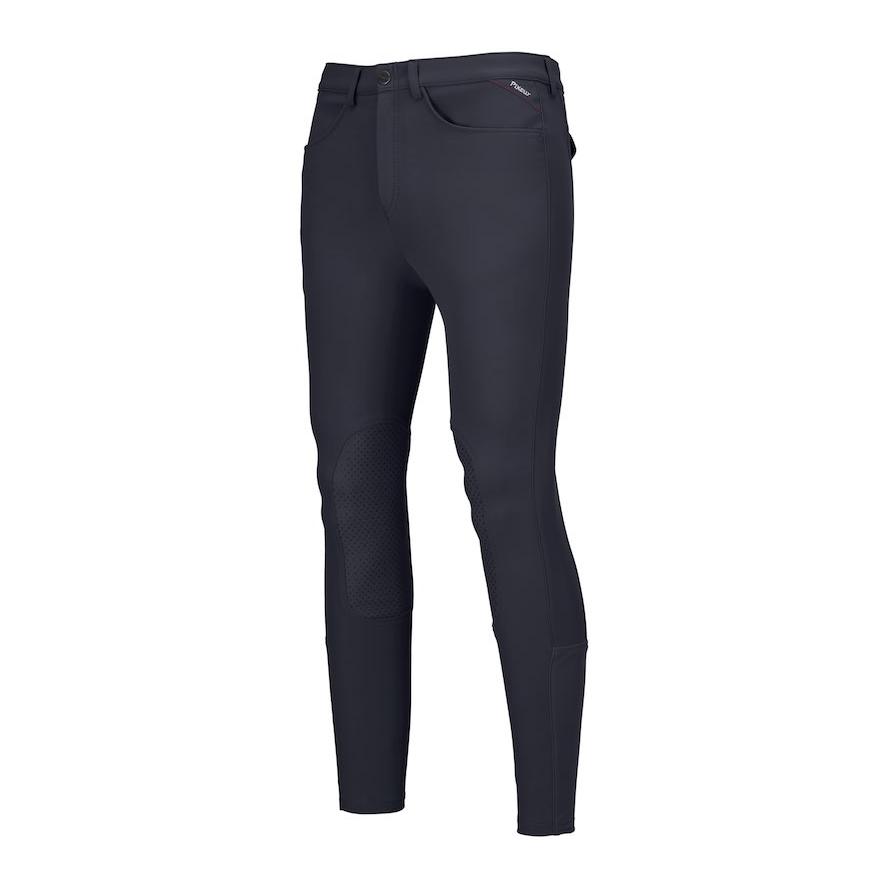 Pikeur Reithose Navaro Kniegrip Herren - dark shadow