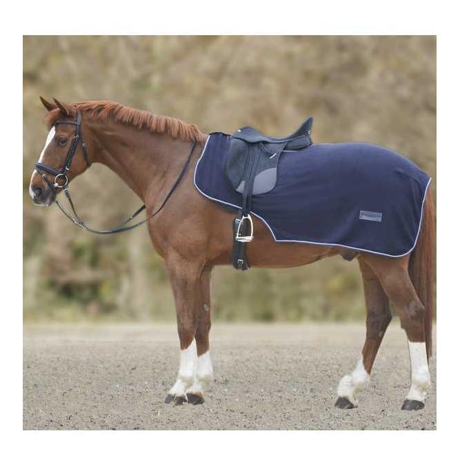 Waldhausen Fleece-Ausreitdecke Economic - marine