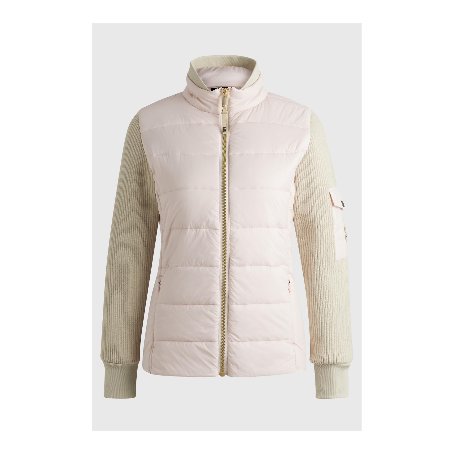 BOSS Equestrian Puffer-Strickjacke Yara Damen
