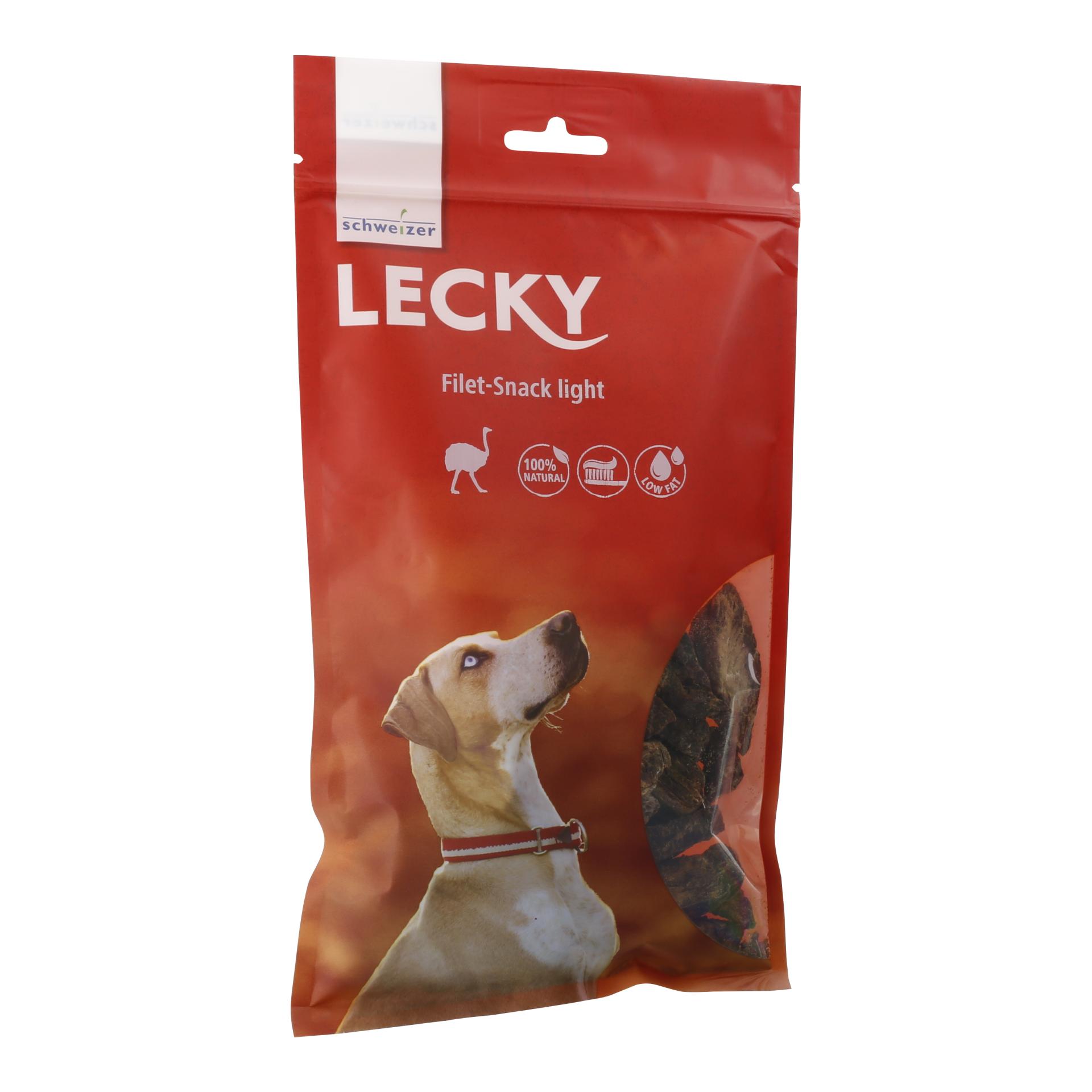 LECKY Filet-Snack Light Kauartikel vom Strauss