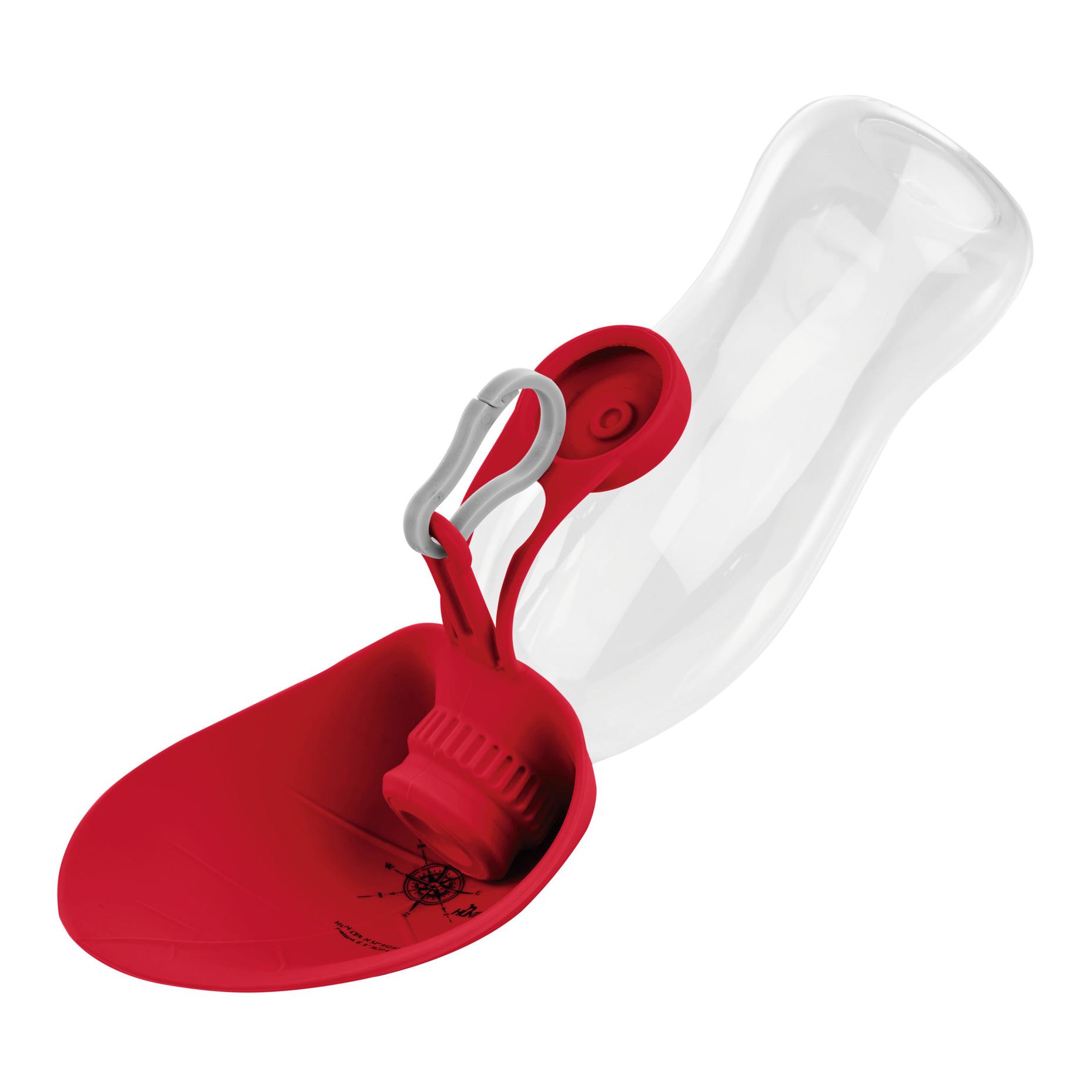 Hunter Gourde Outdoor avec godet en silicone List - rouge