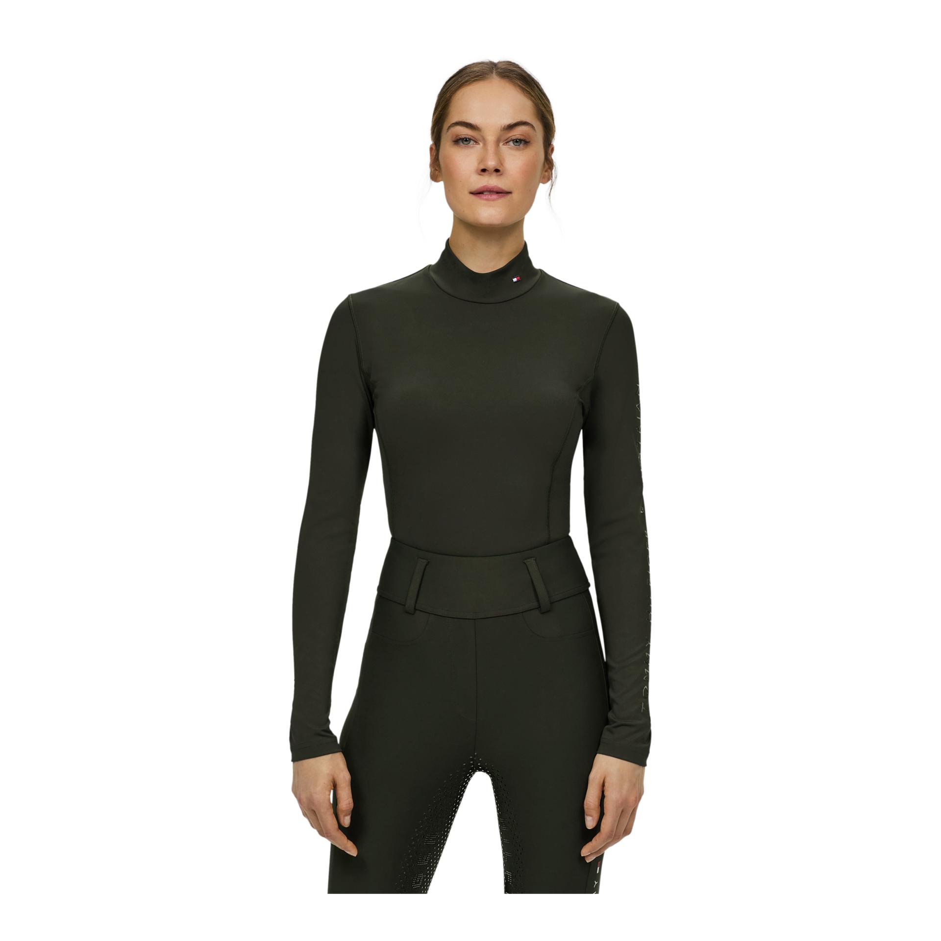 Tommy Hilfiger Equestrian Funktionsshirt Ava High Neck Damen