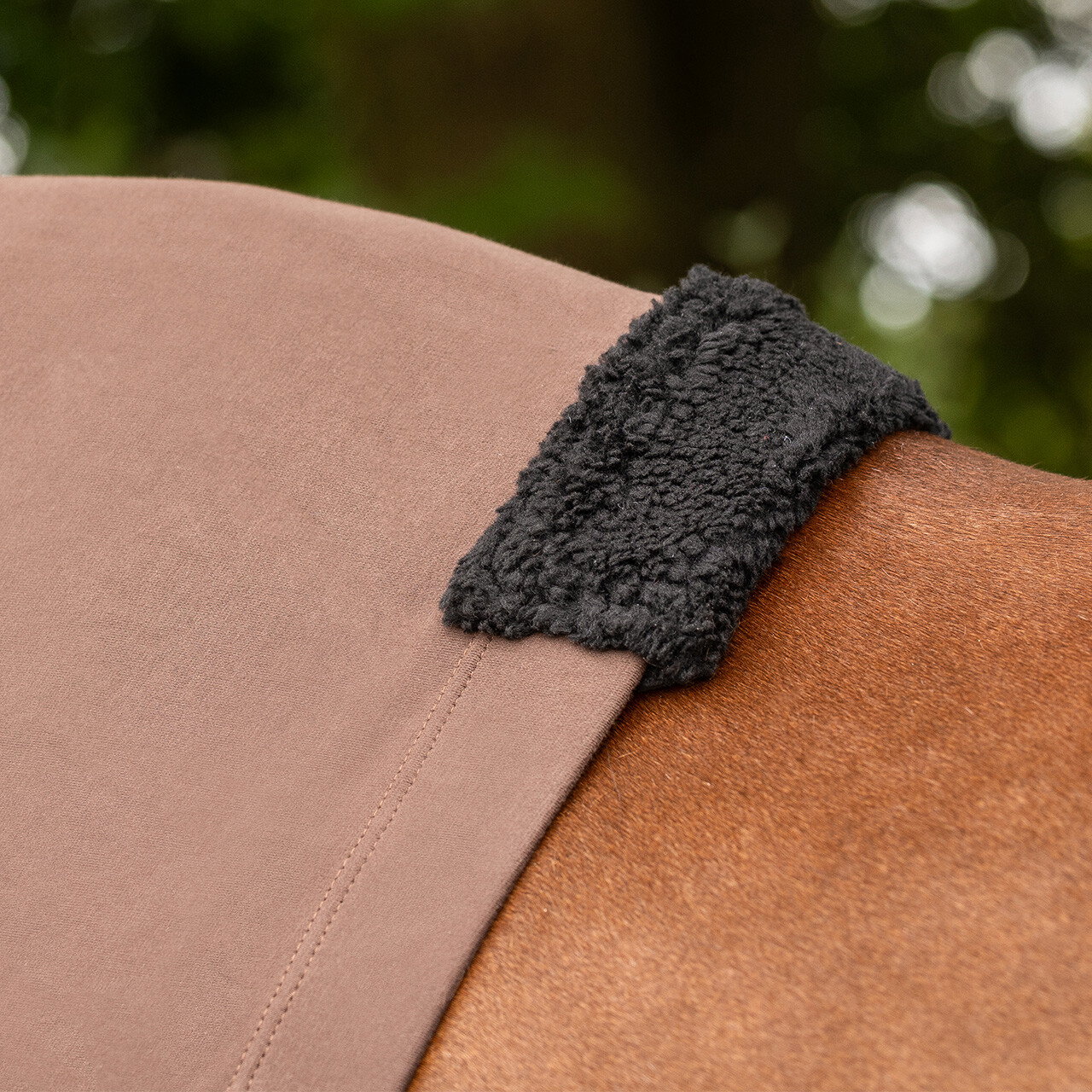 QHP Couvre-cou anti-dermite - marron