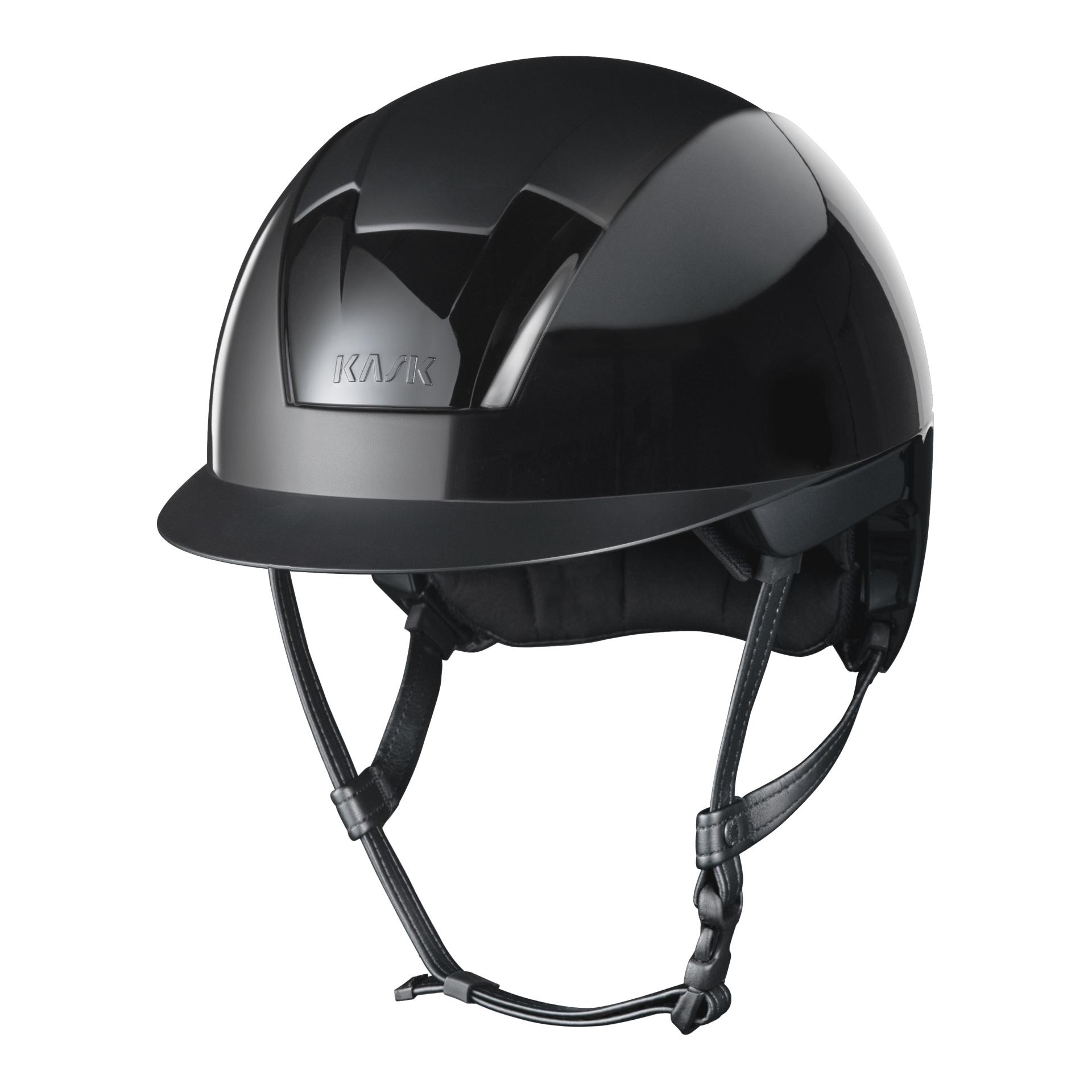 KASK Reithelm Kooki - schwarzer Kinnriemen