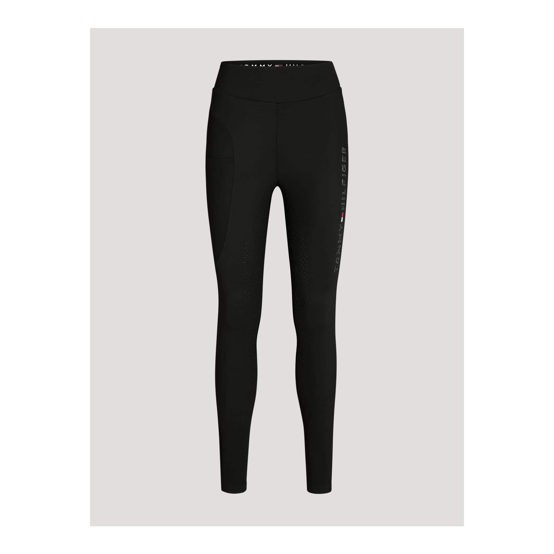 Tommy Hilfiger Equestrian Winterleggings Elmira Strass Vollgrip Damen