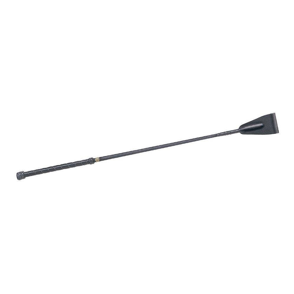 Fleck Cravache Professional– nylon – poignée en cuir - 60 cm