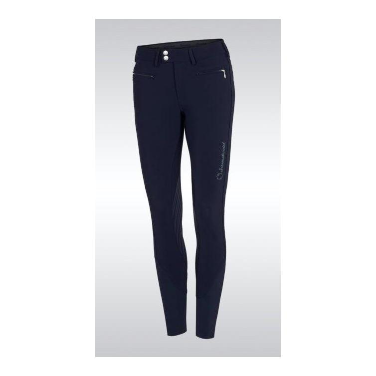 Reithose Adele Kniegrip Damen - navy