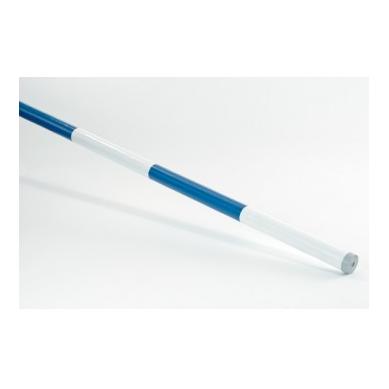 Growi Barres d’obstacles en bois -  bleu/blanc