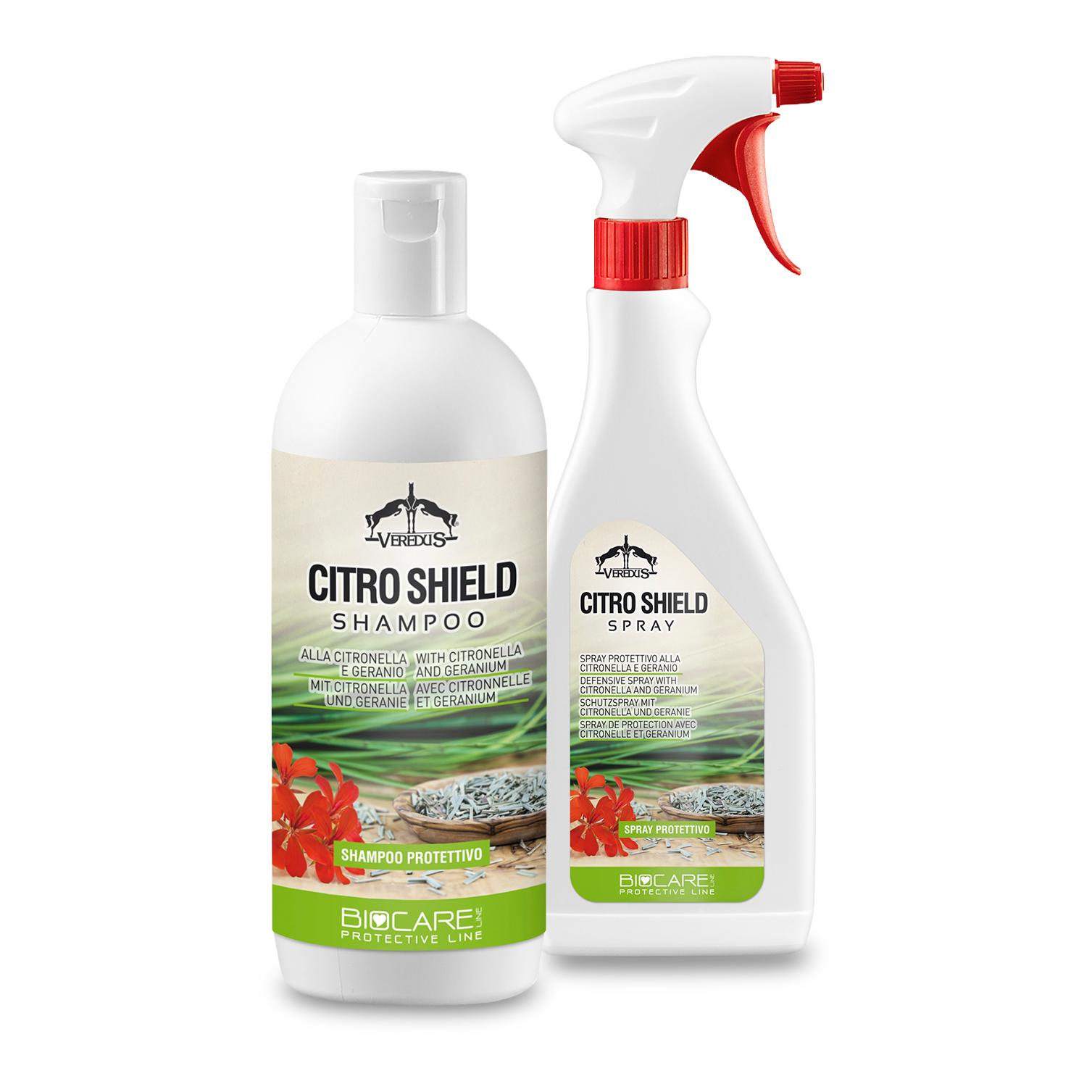Veredus Insektenspray Citro Shield Spray und Shampoo Citro Shield