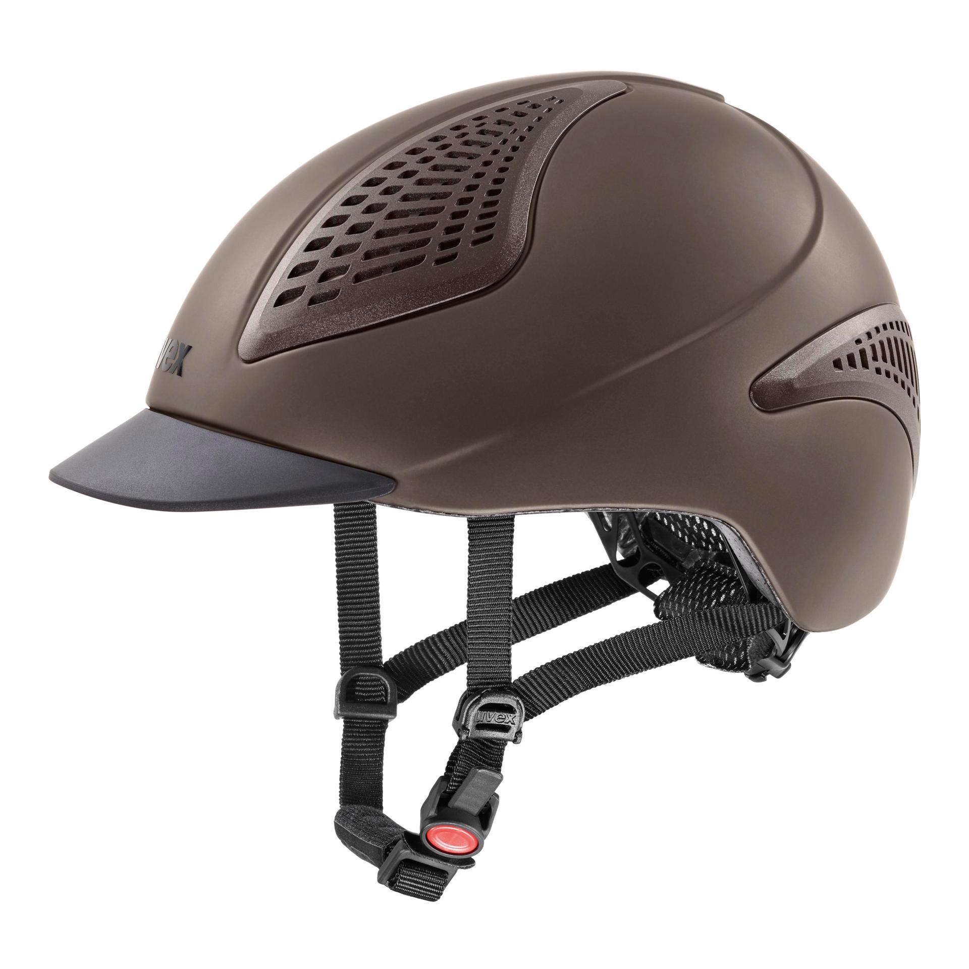 Uvex Casque d'équitation Exxential II - moka