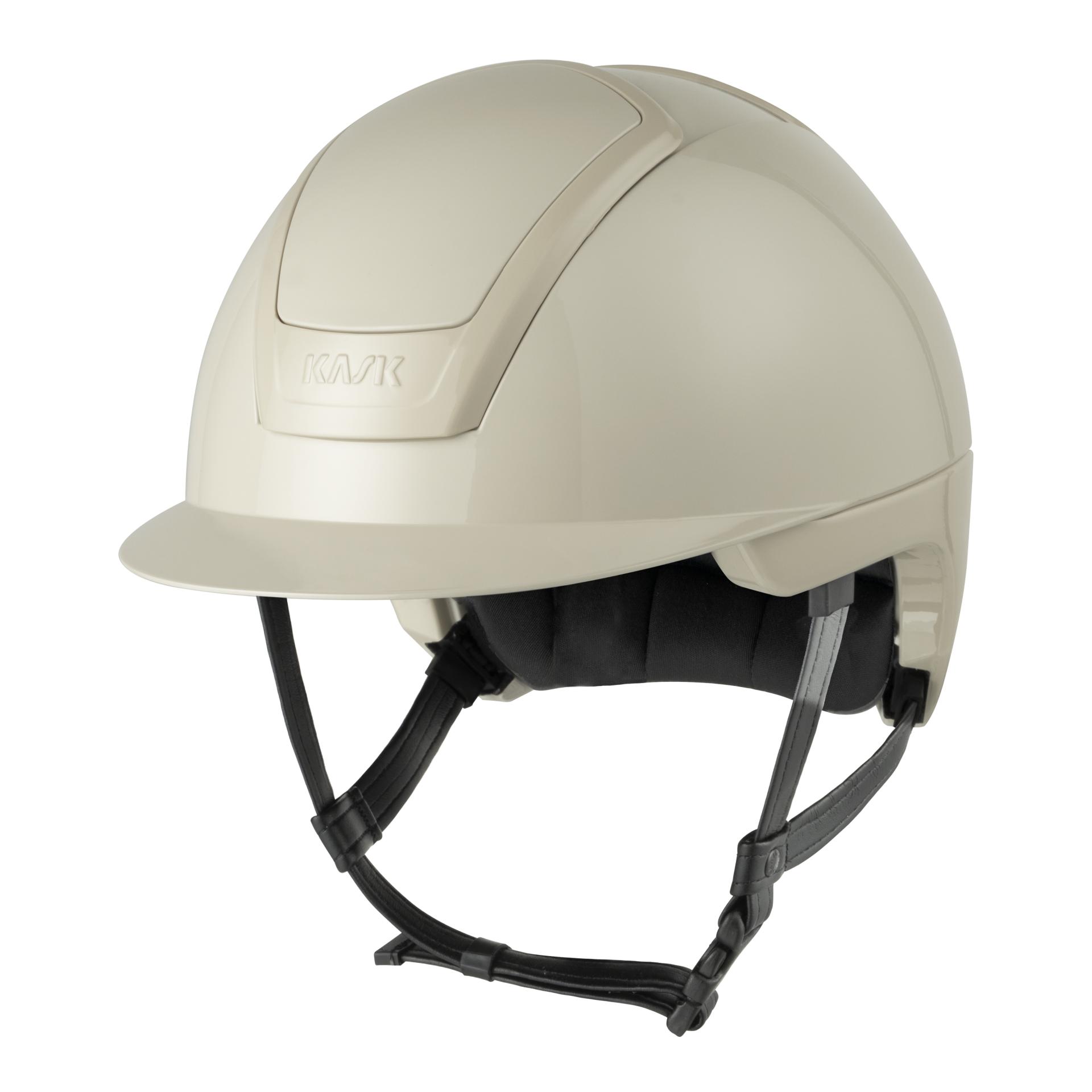 KASK Reithelm Nemesi Shine - schwarzer Kinnriemen