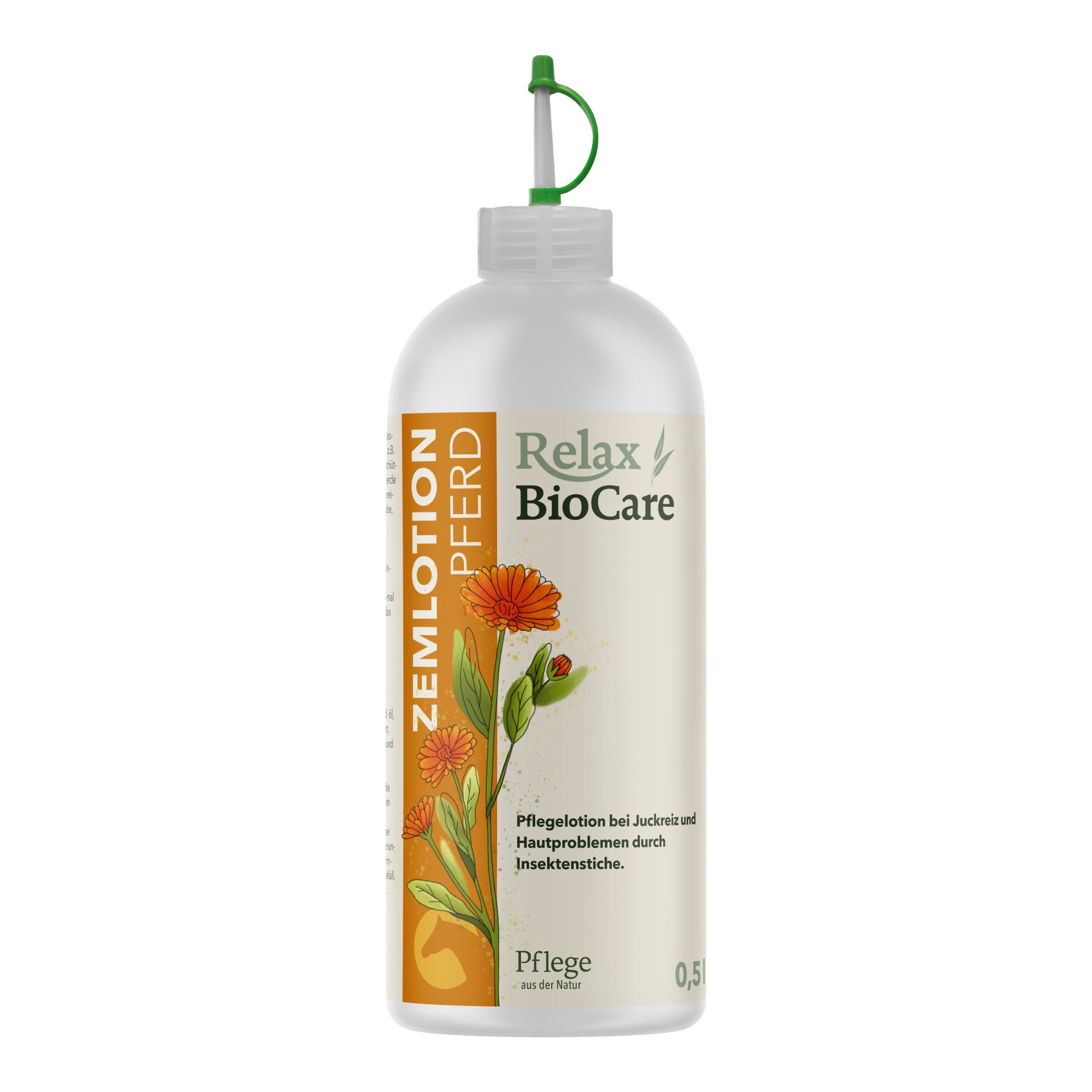 Relax Biocare Zemlotion für Pferde