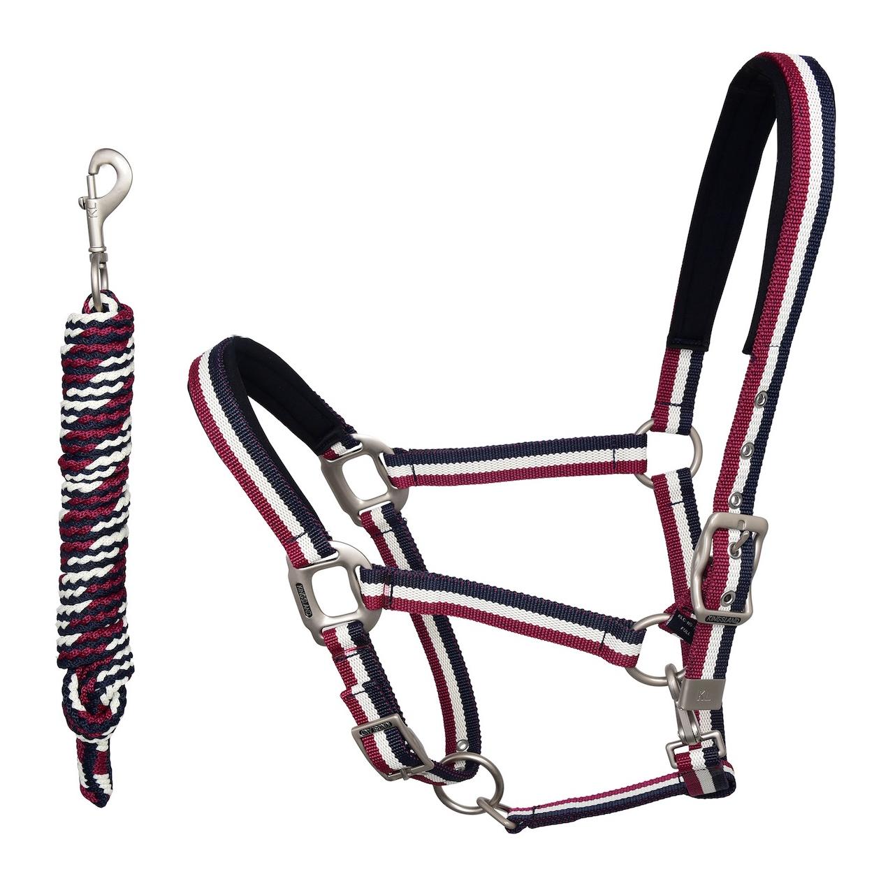 Kingsland Halfter mit Strick Classic - multicolour