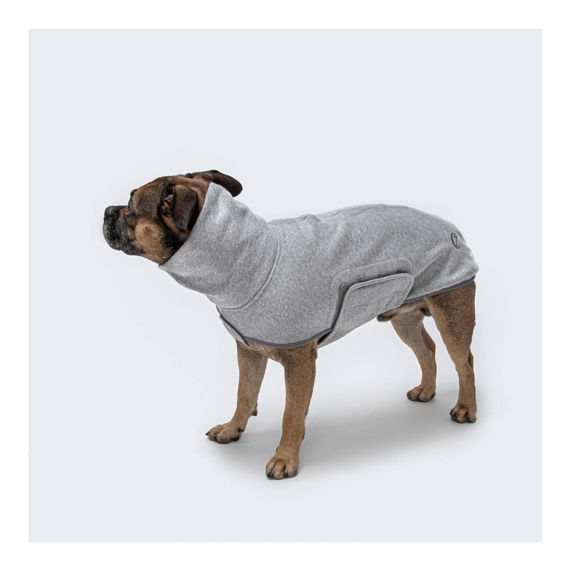 Cloud 7 Hundepullover Dorset - grau meliert