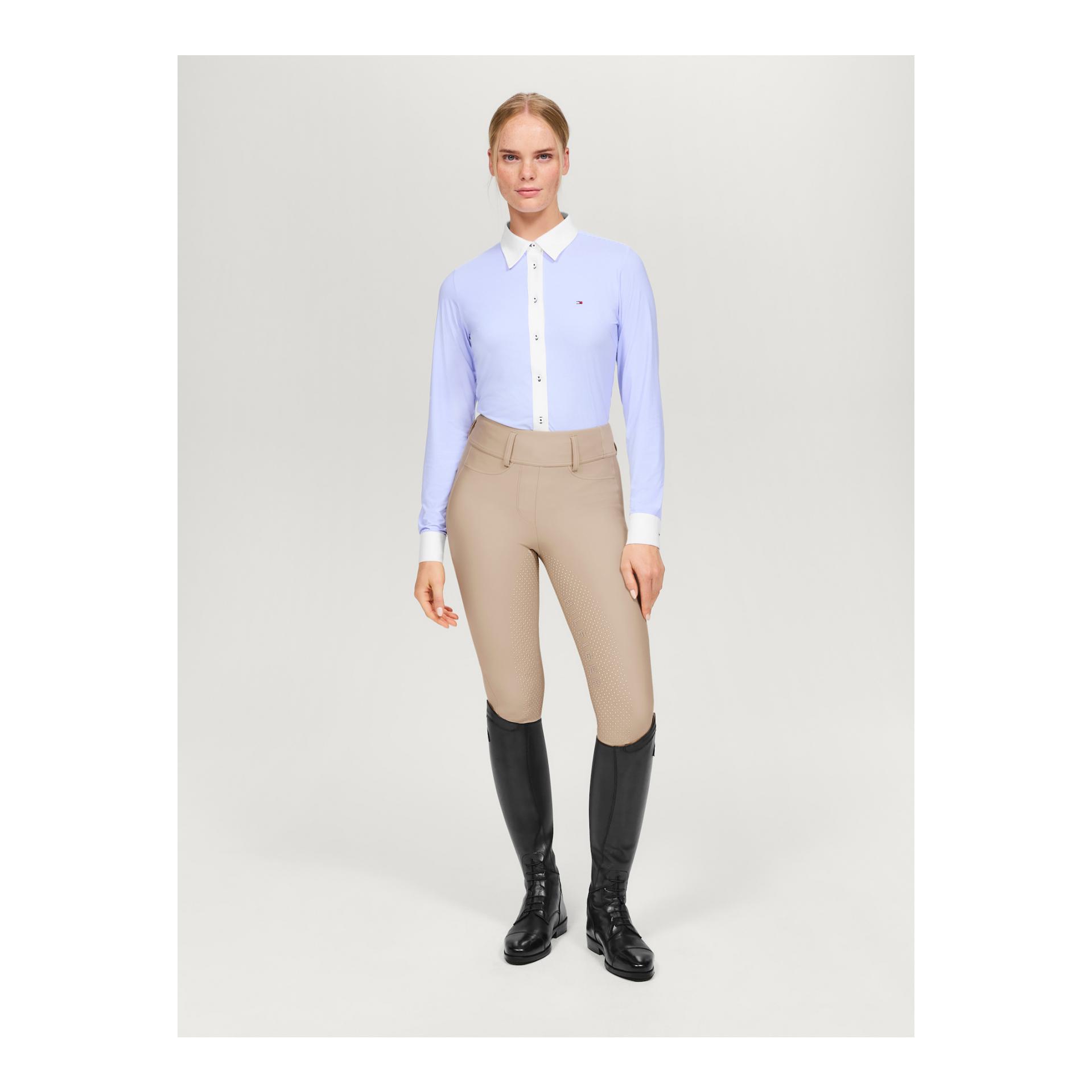 Tommy Hilfiger Equestrian T-shirt technique Essex pour femme