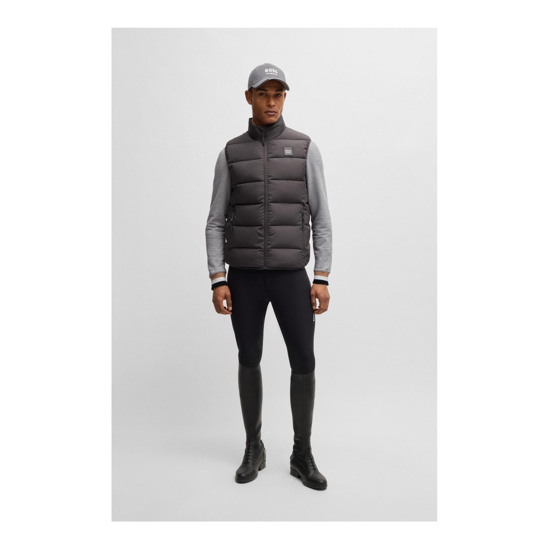 BOSS Equestrian Pullover Troyer Stehkragen