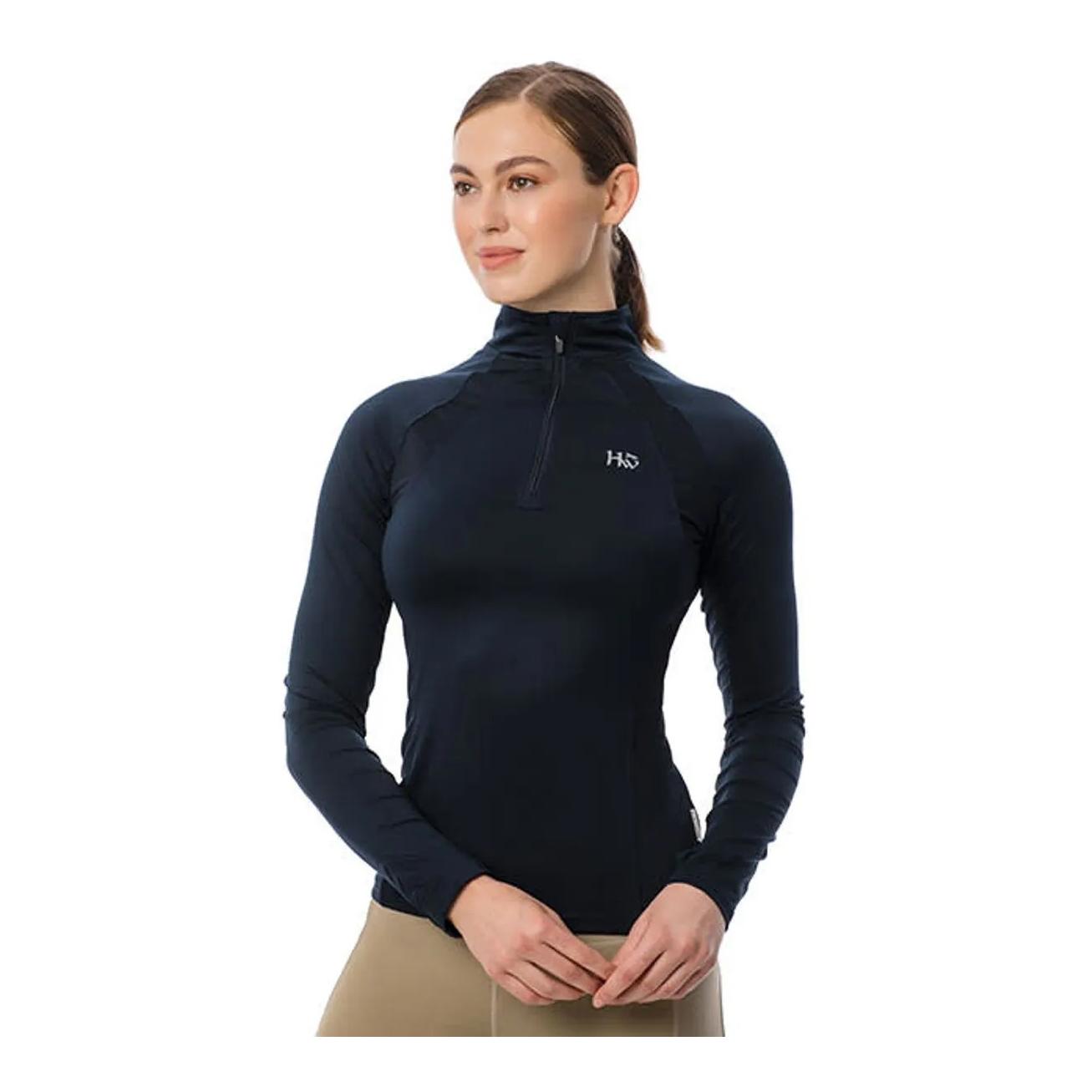 Horseware Aveen Half Zip Tech Top - navy
