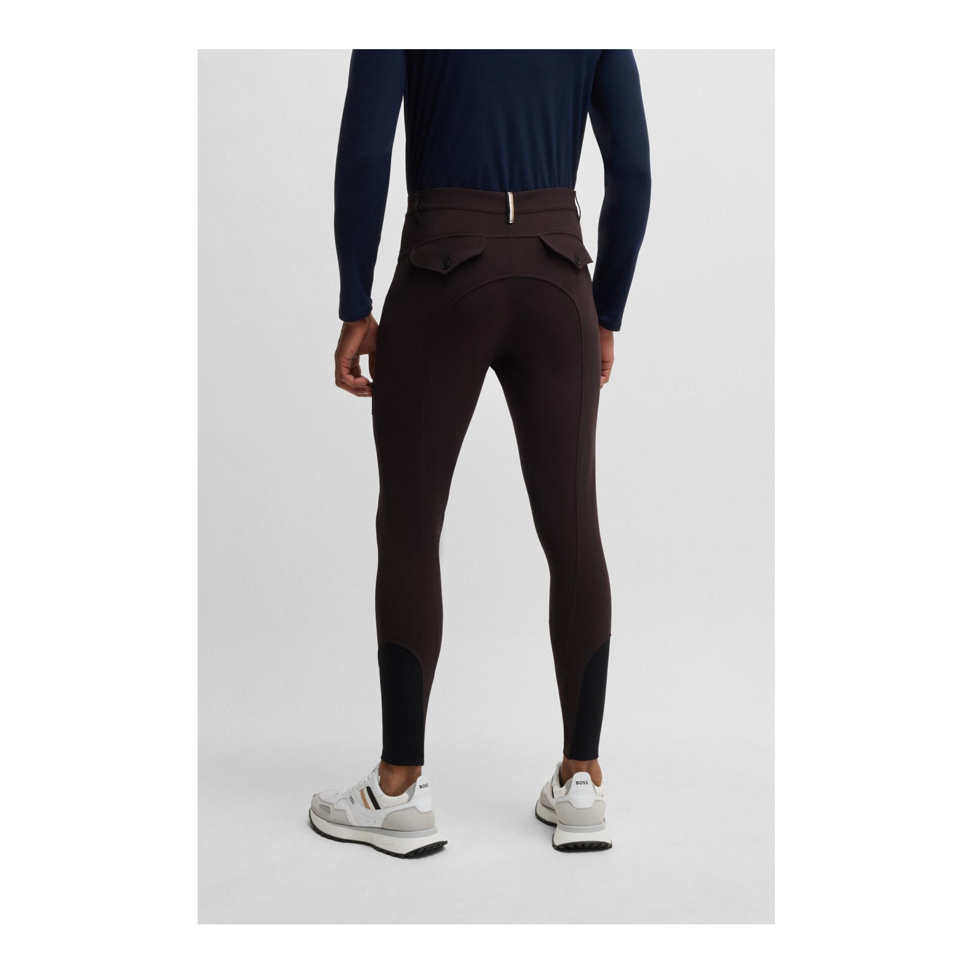 BOSS Equestrian Culotte d'équitation James avec renfort aux genoux