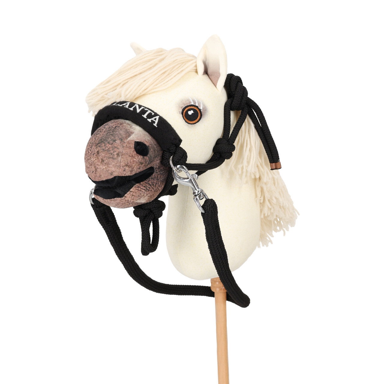 QHP Nalanta Knotenhalfter mit zügel Hobby horse