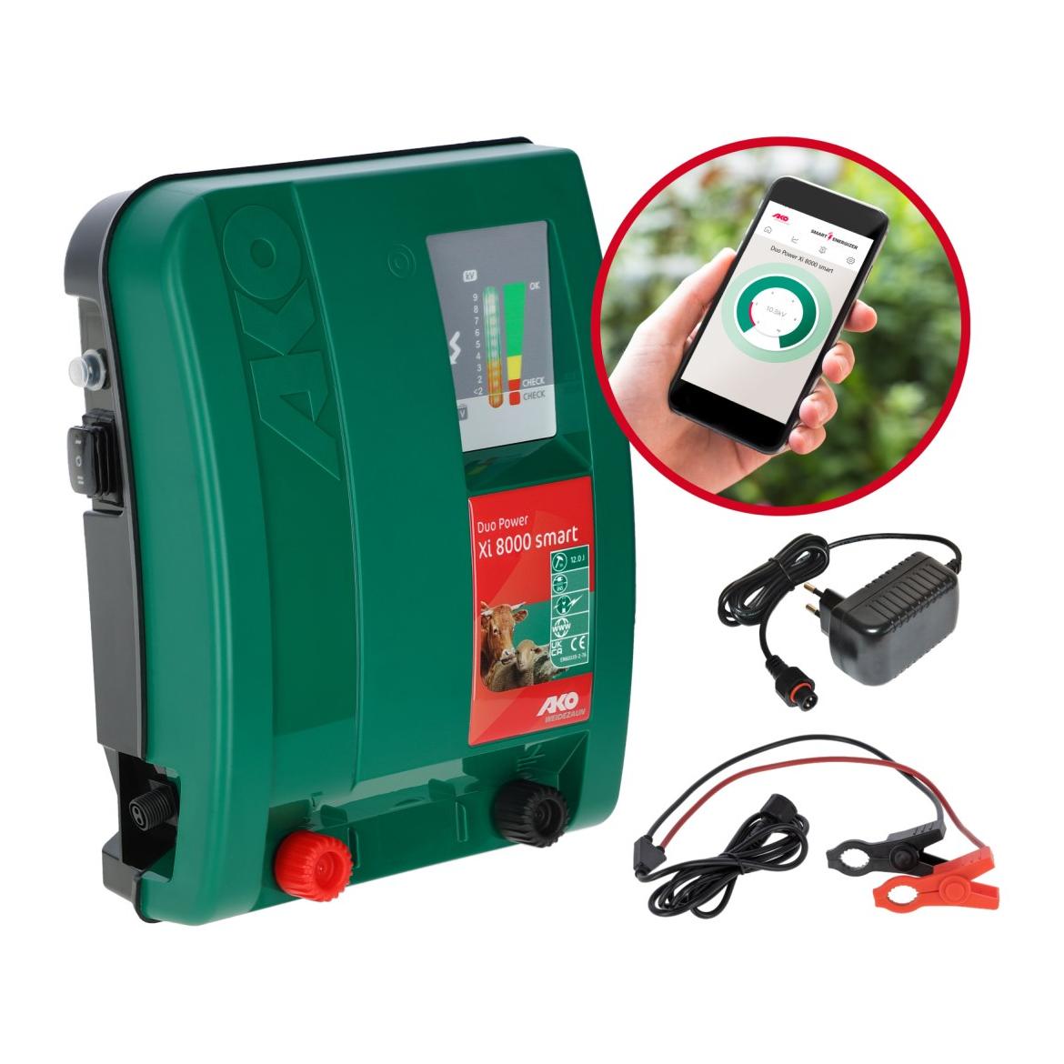 AKO Electrificateur Duo Power Xi 8000 Smart