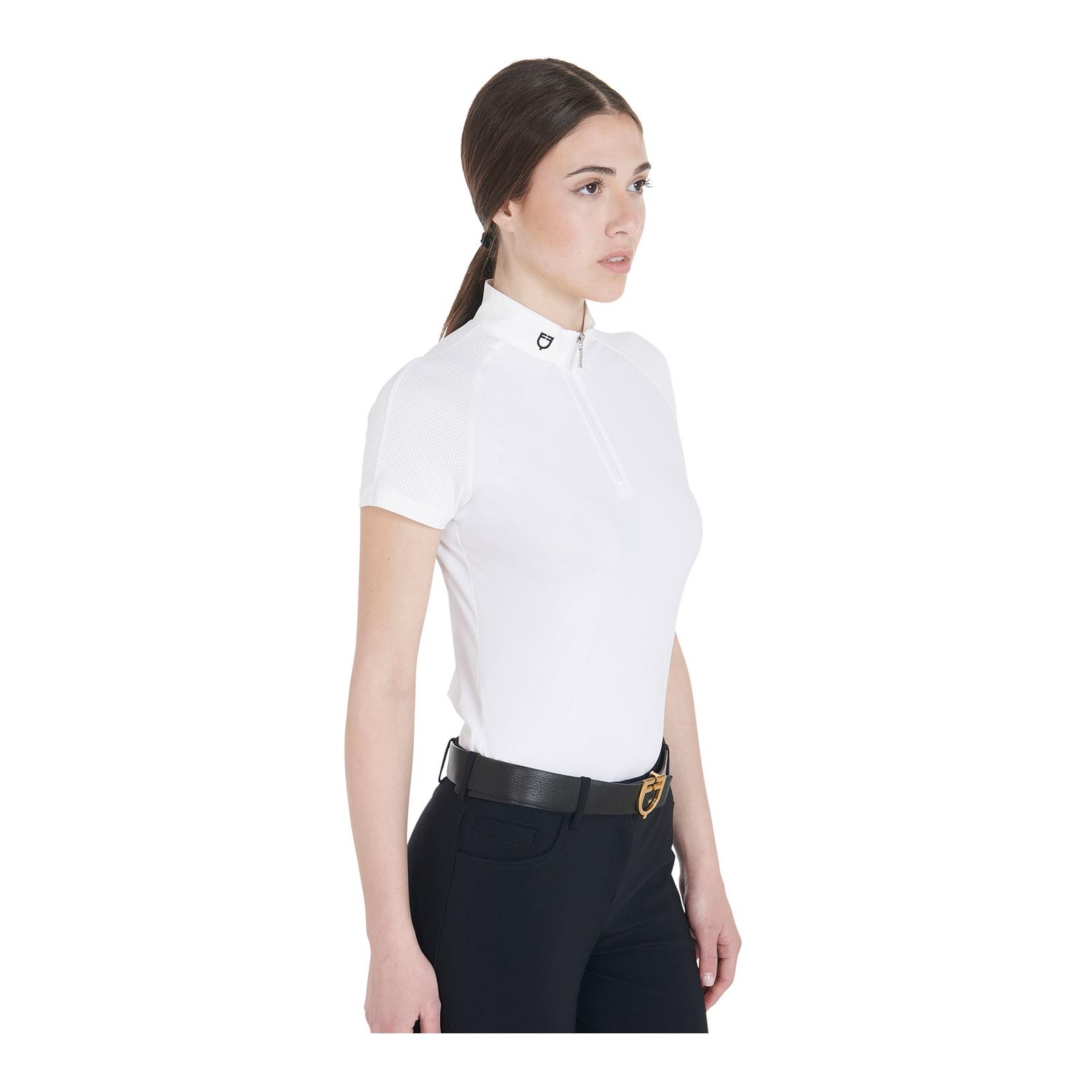 Equestro Turniershirt Taline Polo Slim Fit Kurzarm Damen