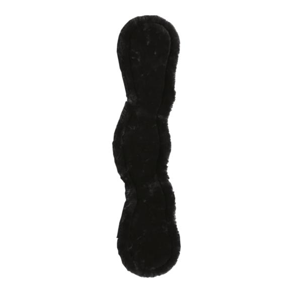 Couverture en laine de mouton sangle courte anatomique - noir