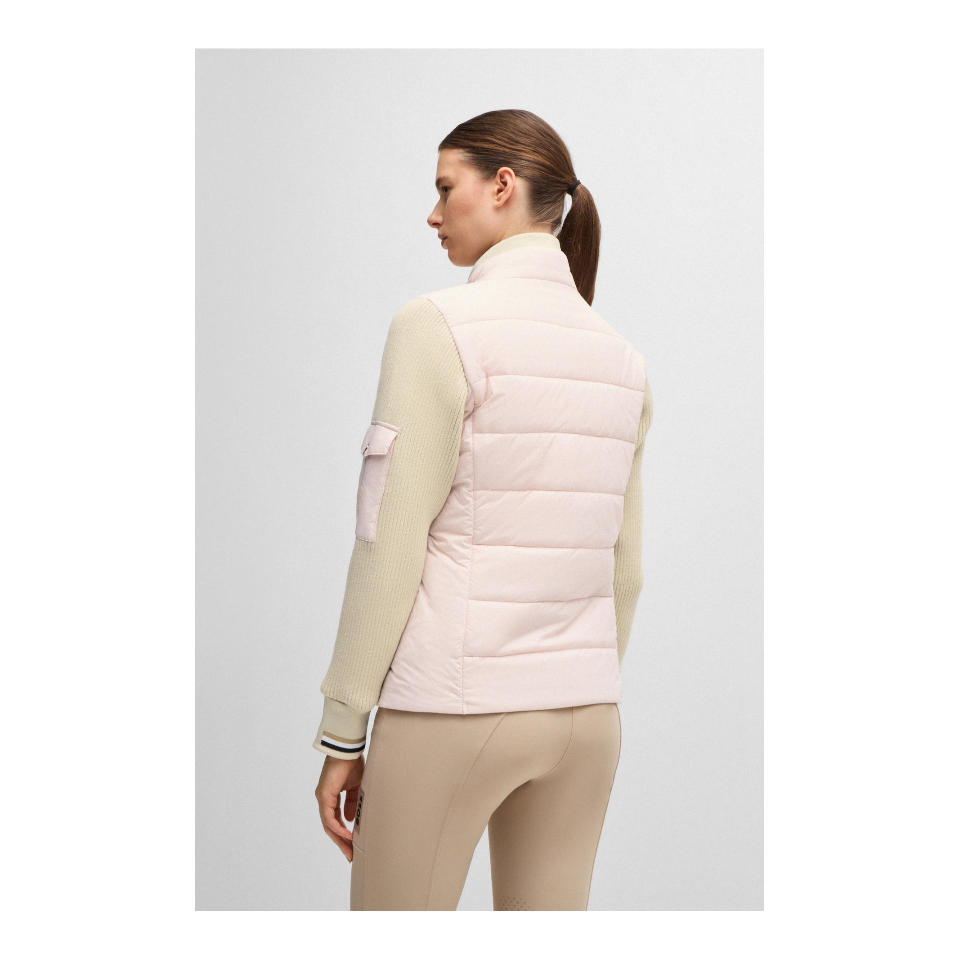 BOSS Equestrian Puffer-Strickjacke Yara Damen