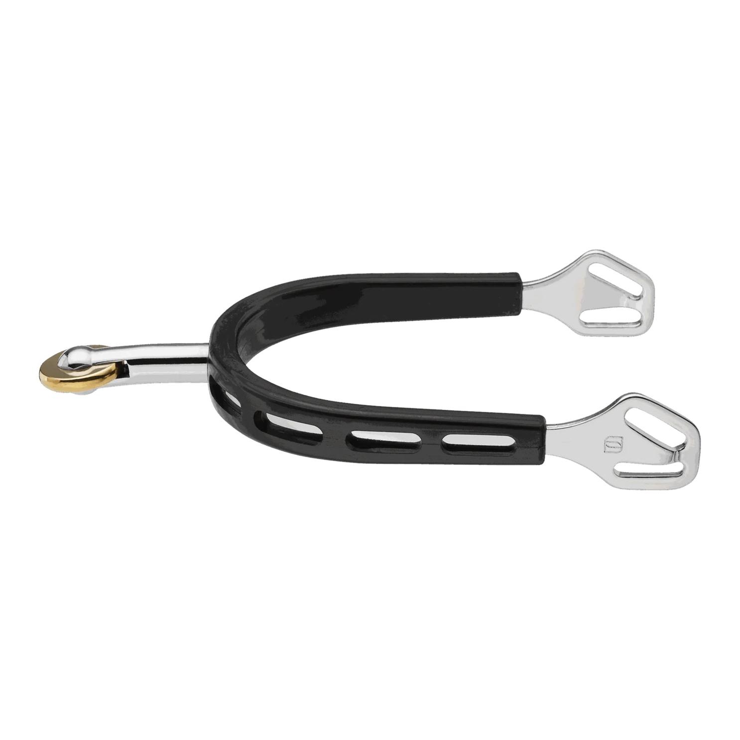 Sprenger Sporen ULTRA fit Extra Grip Comfort Roller - Edelstahl rostfrei, 35 mm abgerundet, Roller horizontal