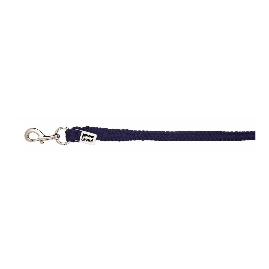 Eskadron Führstrick DuraSoft Karabinerhaken vernickelt - navy