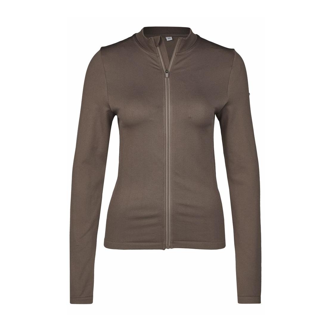 Eskadron Maillot d'entraînement Zip Seamless femme