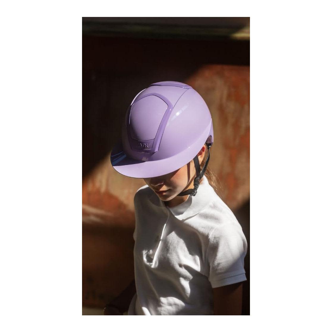 KASK Reithelm Nemesi Shine WP - schwarzer Kinnriemen