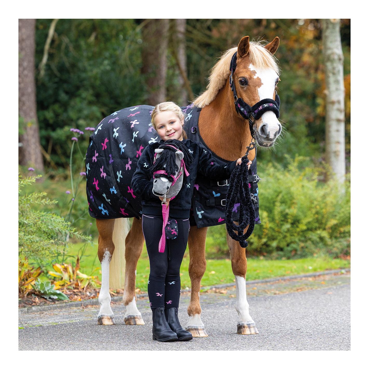 QHP Leggings d'équitation junior Isalyn fond intégral