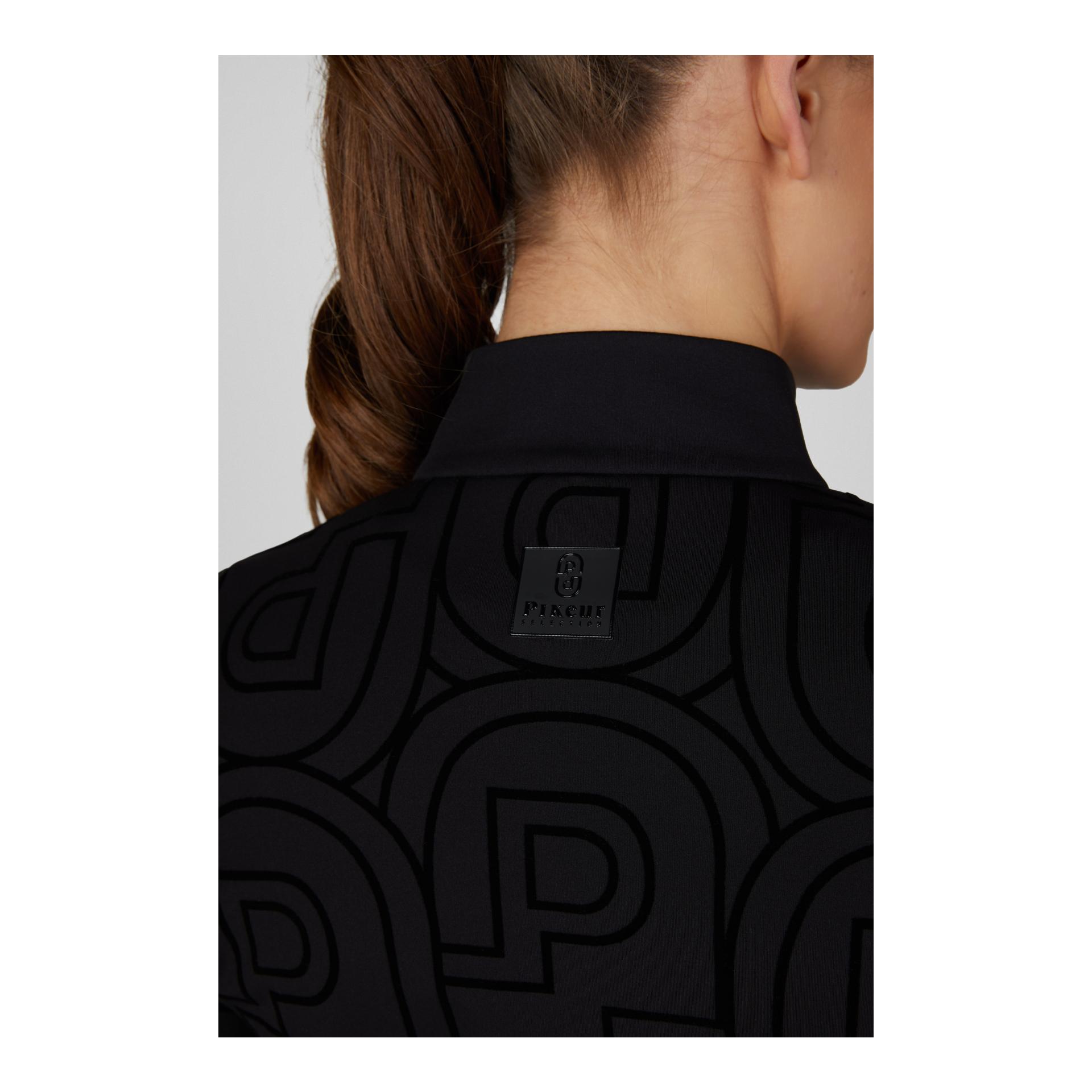 Pikeur Selection Zip Shirt Print Damen