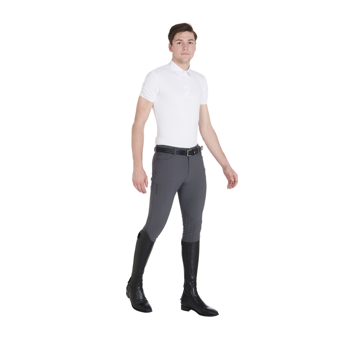 Equestro Reithose Caspar Kniebesatz Herren
