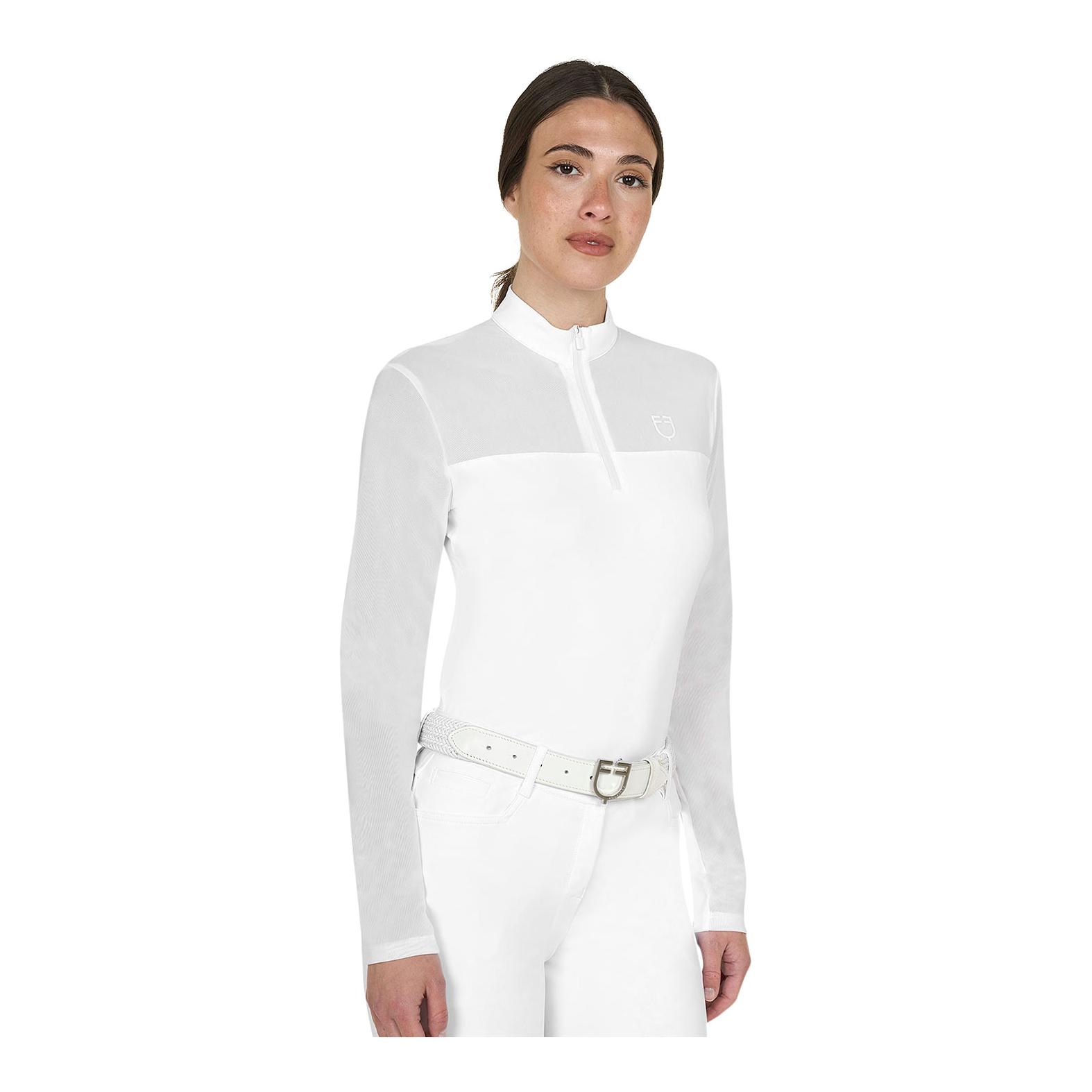 Equestro Turniershirt Micro Mesh Langarm Damen