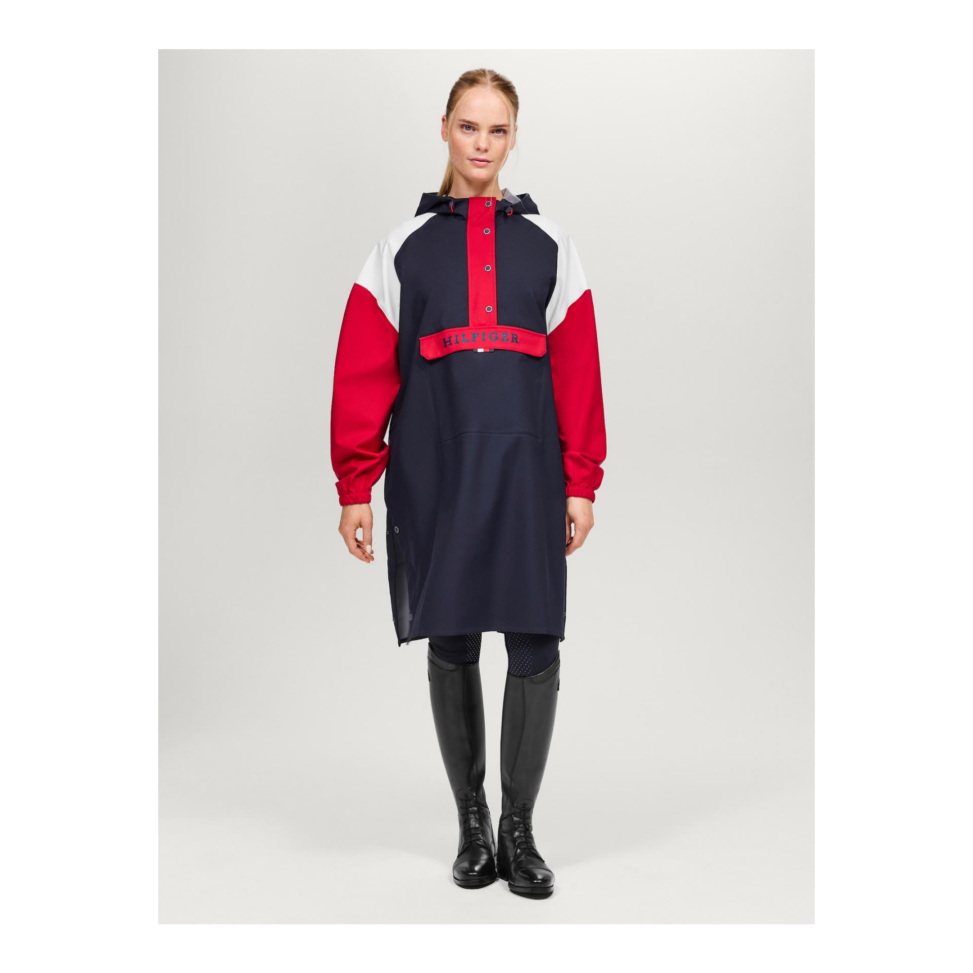 Tommy Hilfiger Equestrian Poncho imperméable Belfast pour femme